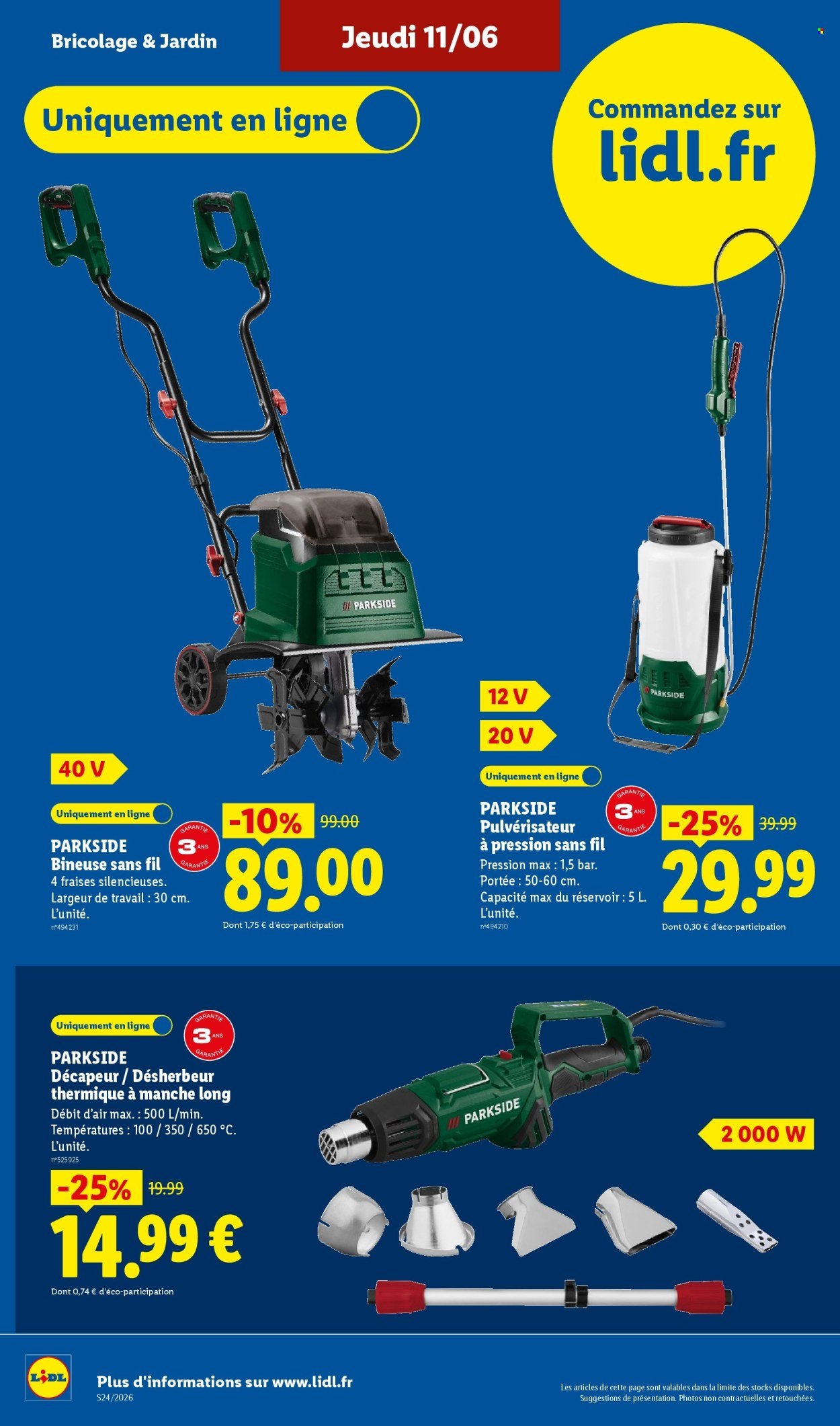 Catalogue LIDL - Les Exclus Web de la semaine