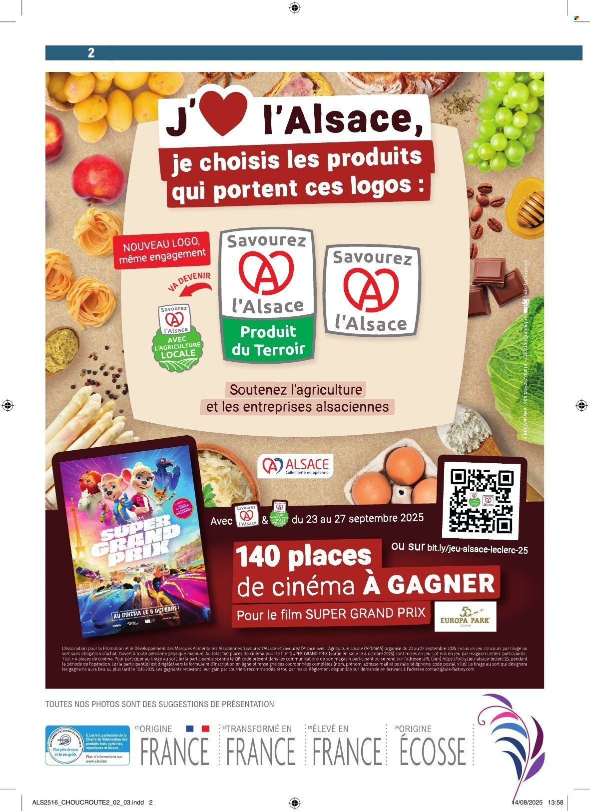 Catalogue E.LECLERC - ALSACE CHOUCROUTE (2025-09-23 - 2025-09-27)