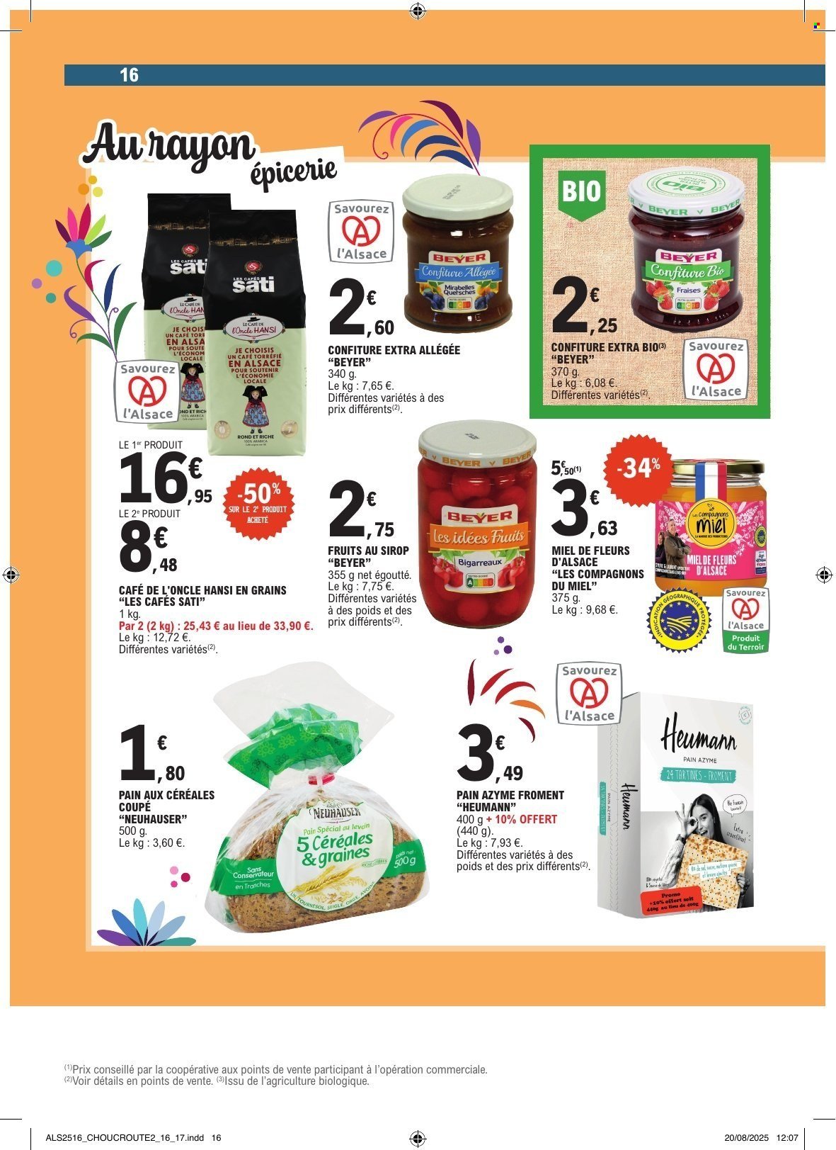 Catalogue E.LECLERC - ALSACE CHOUCROUTE (2025-09-23 - 2025-09-27)