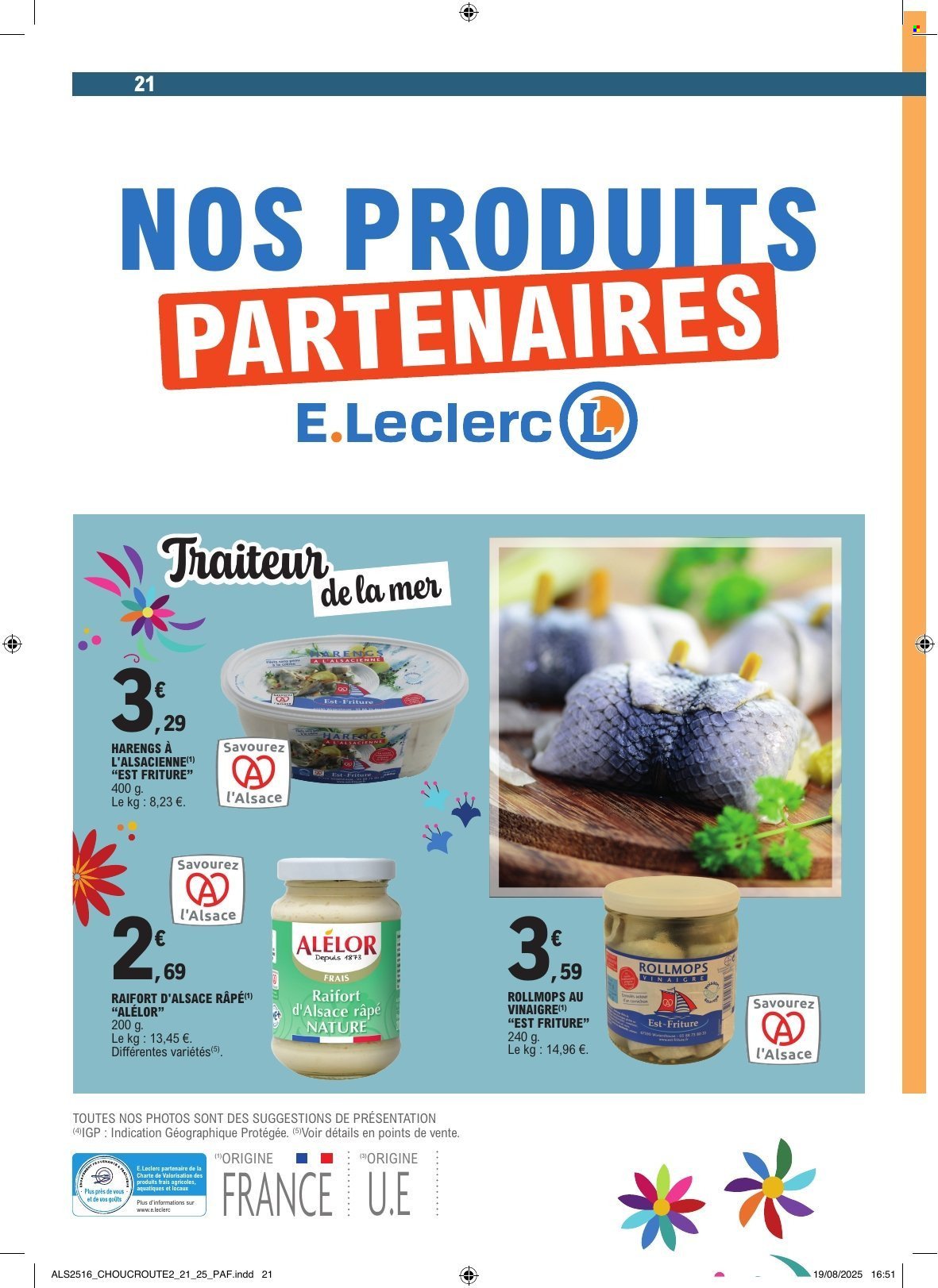 Catalogue E.LECLERC - ALSACE CHOUCROUTE (2025-09-23 - 2025-09-27)