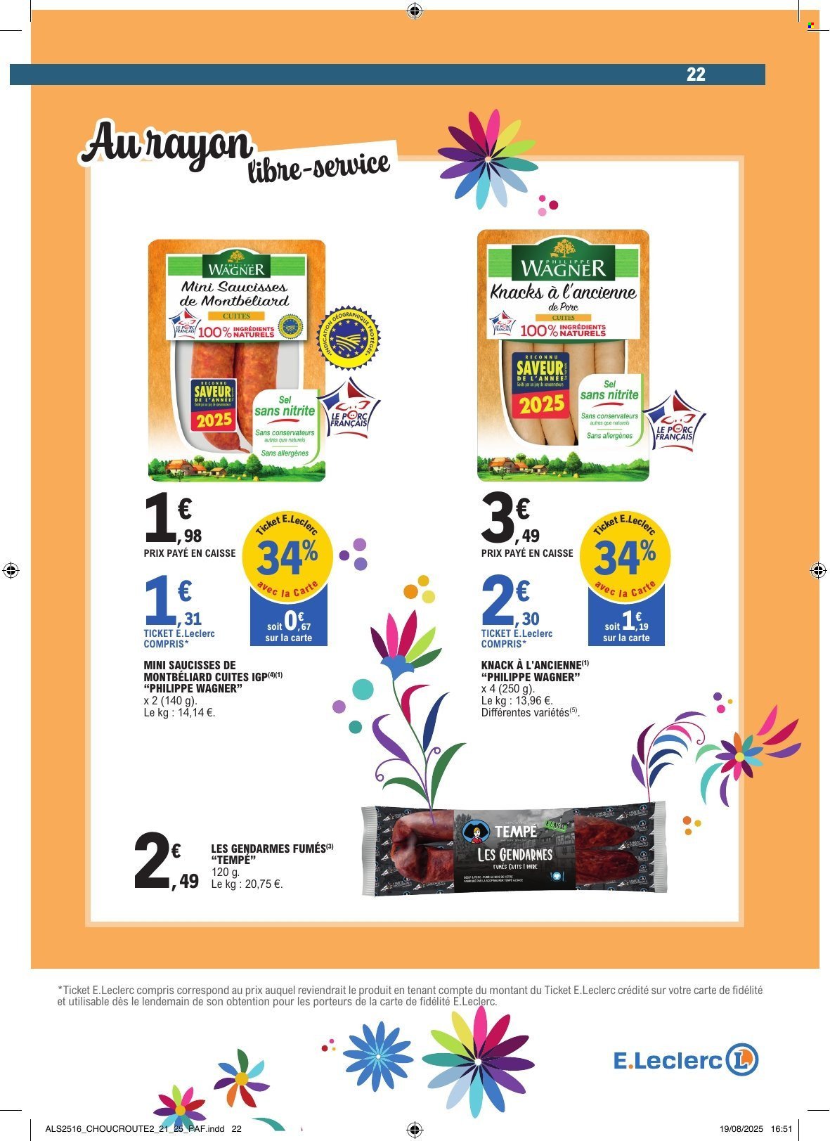 Catalogue E.LECLERC - ALSACE CHOUCROUTE (2025-09-23 - 2025-09-27)