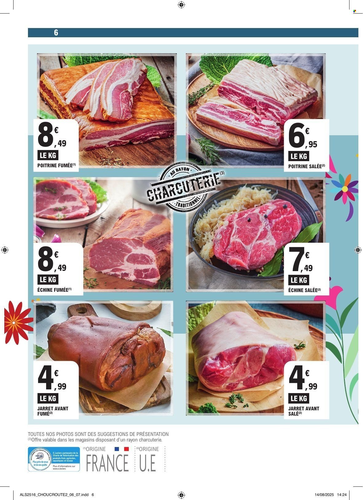 Catalogue E.LECLERC - ALSACE CHOUCROUTE (2025-09-23 - 2025-09-27)
