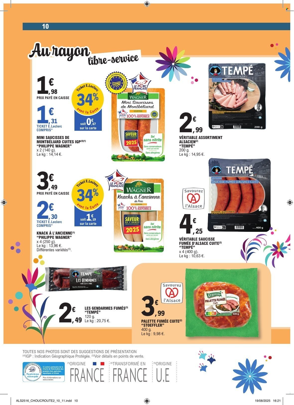 Catalogue E.LECLERC - ALSACE CHOUCROUTE (2025-09-23 - 2025-09-27)