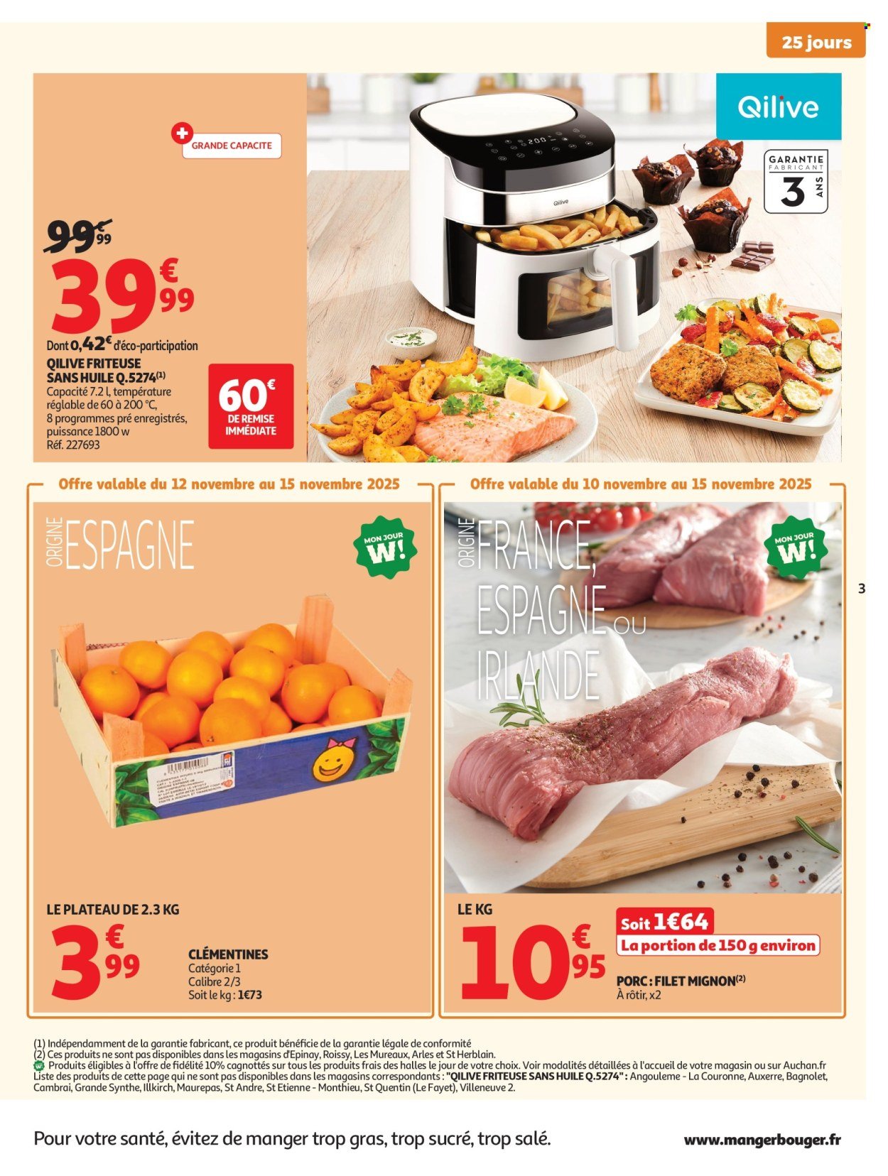 Catalogue AUCHAN - 25 JOURS AUCHAN, je fais le plein de bonnes affaires