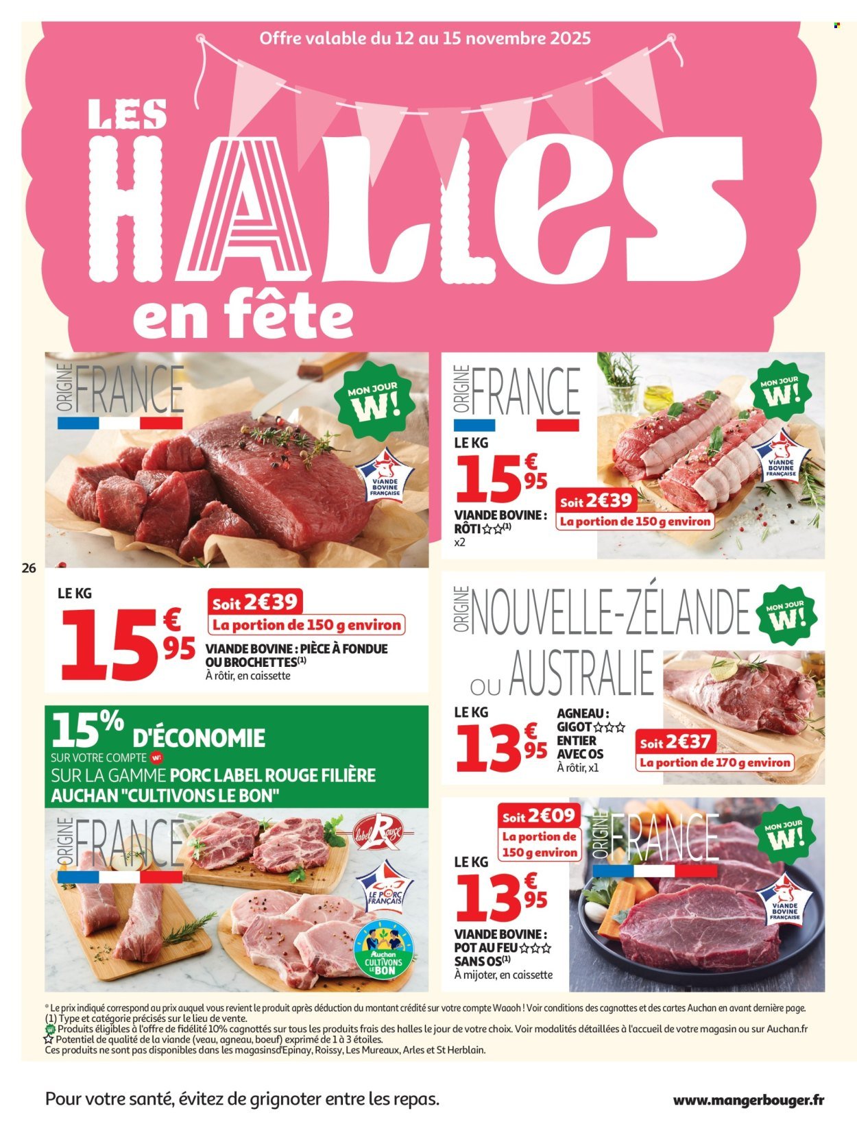 Catalogue AUCHAN - 25 JOURS AUCHAN, je fais le plein de bonnes affaires