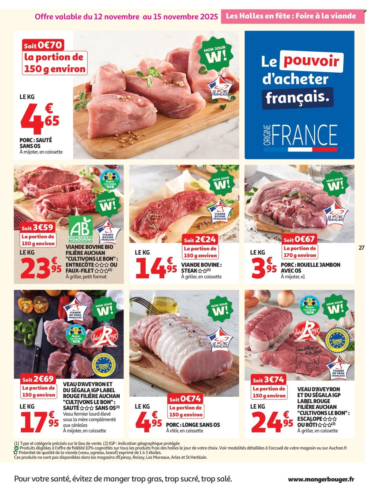 Catalogue AUCHAN - 25 JOURS AUCHAN, je fais le plein de bonnes affaires