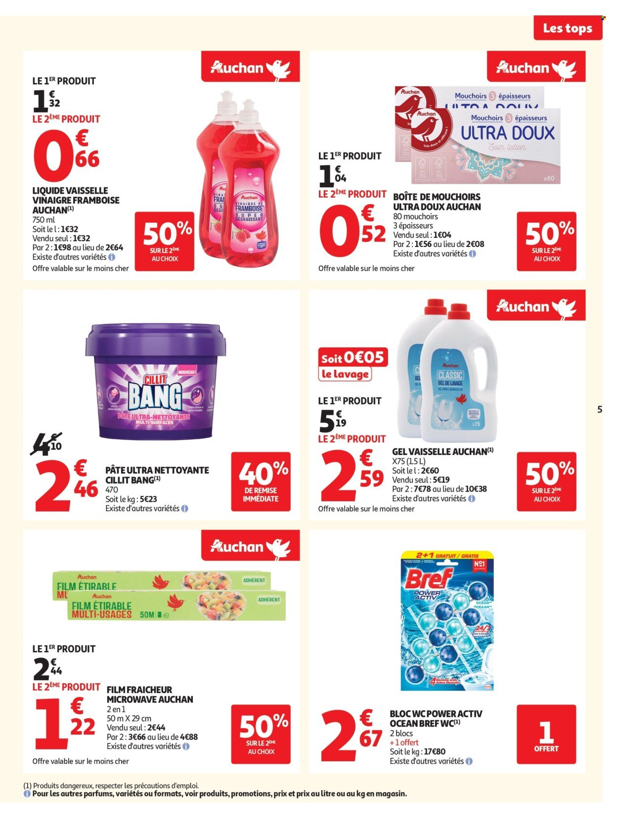 Catalogue AUCHAN - 25 JOURS AUCHAN, je fais le plein de bonnes affaires