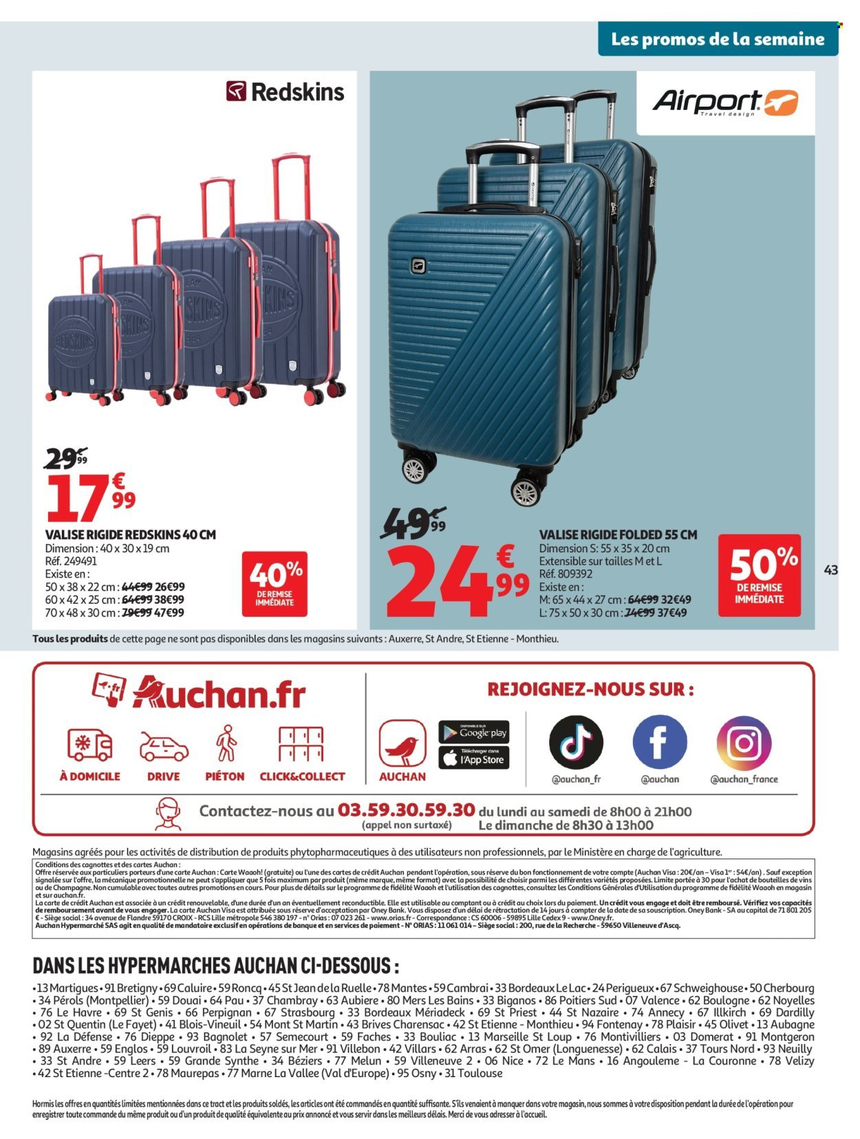 Catalogue AUCHAN - 25 JOURS AUCHAN, je fais le plein de bonnes affaires