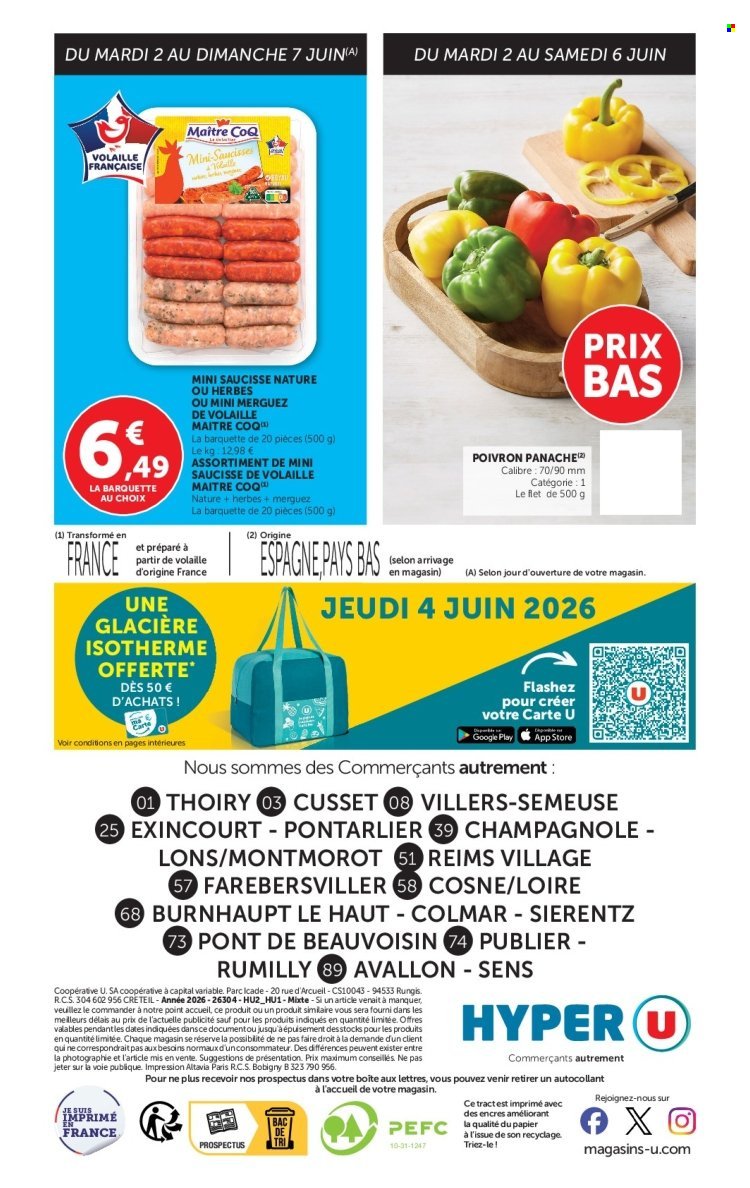 Catalogue HYPER U - Les prix bas de la semaine