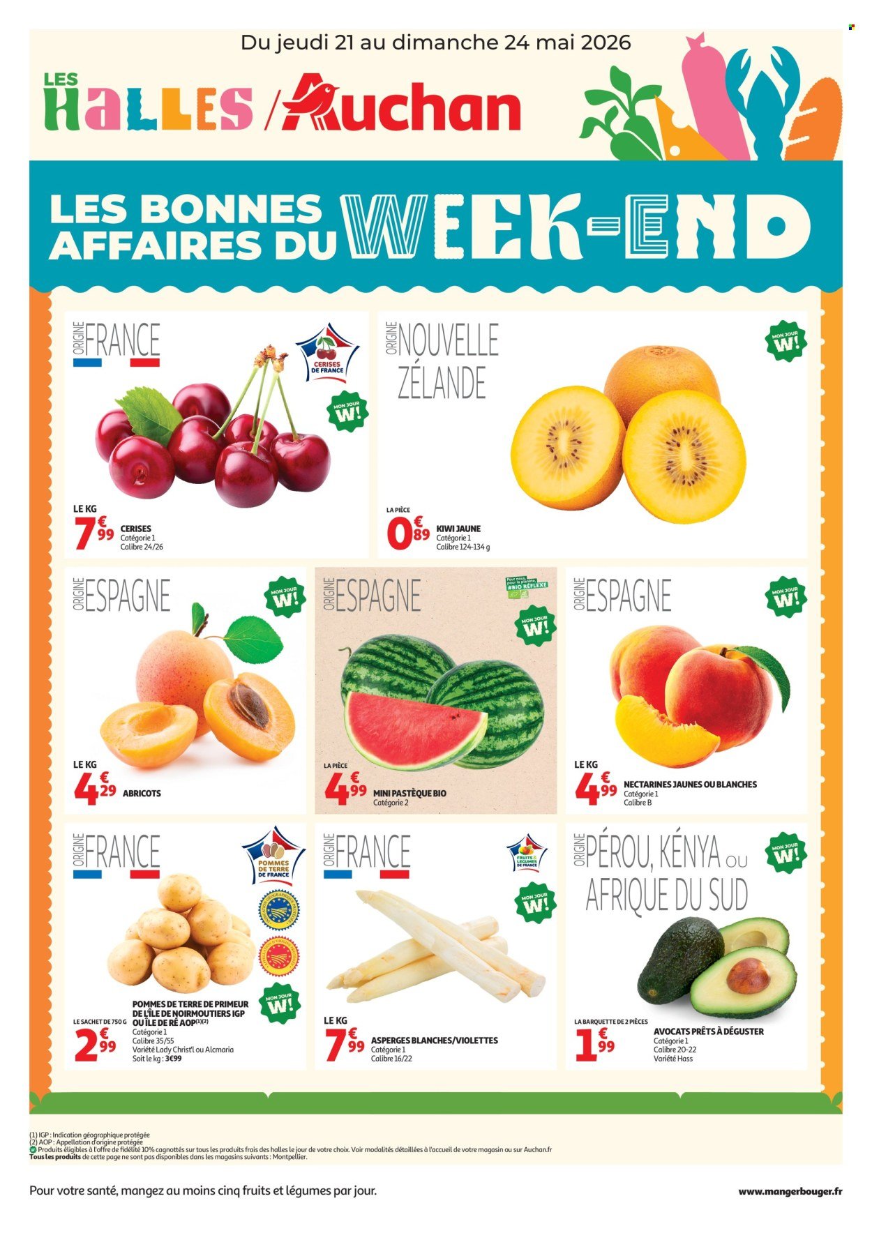Catalogue AUCHAN - Les bons plans du week-end dans votre hyper !