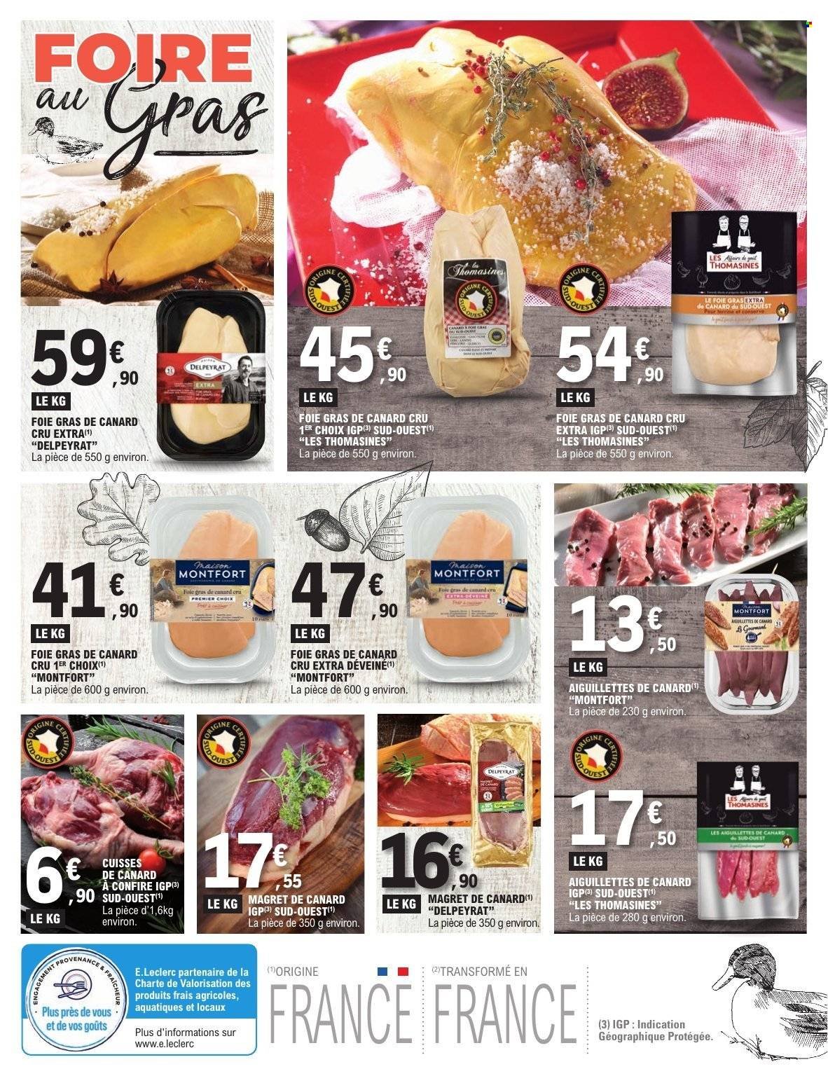Catalogue E.LECLERC - FOIRE AU GRAS
