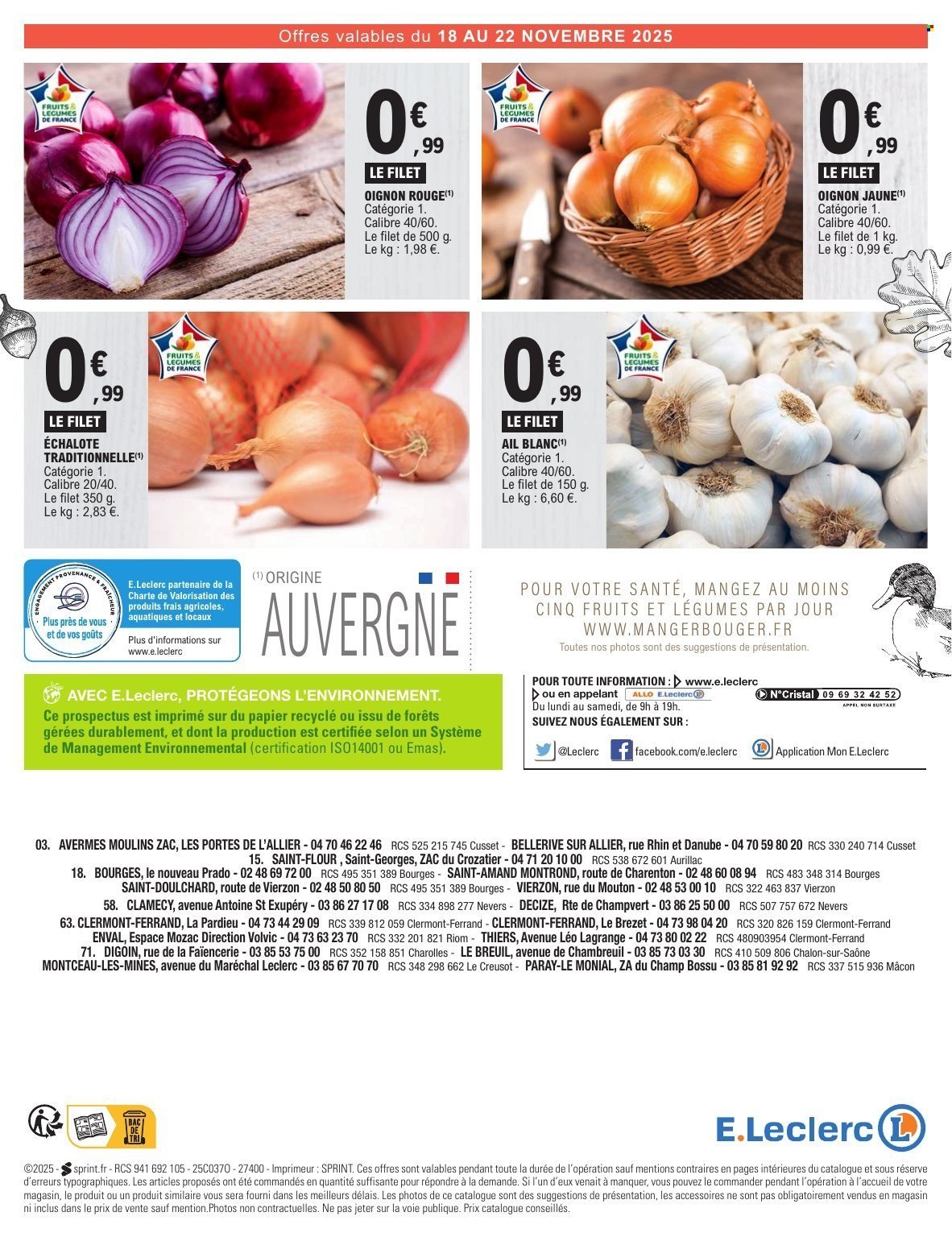 Catalogue E.LECLERC - FOIRE AU GRAS