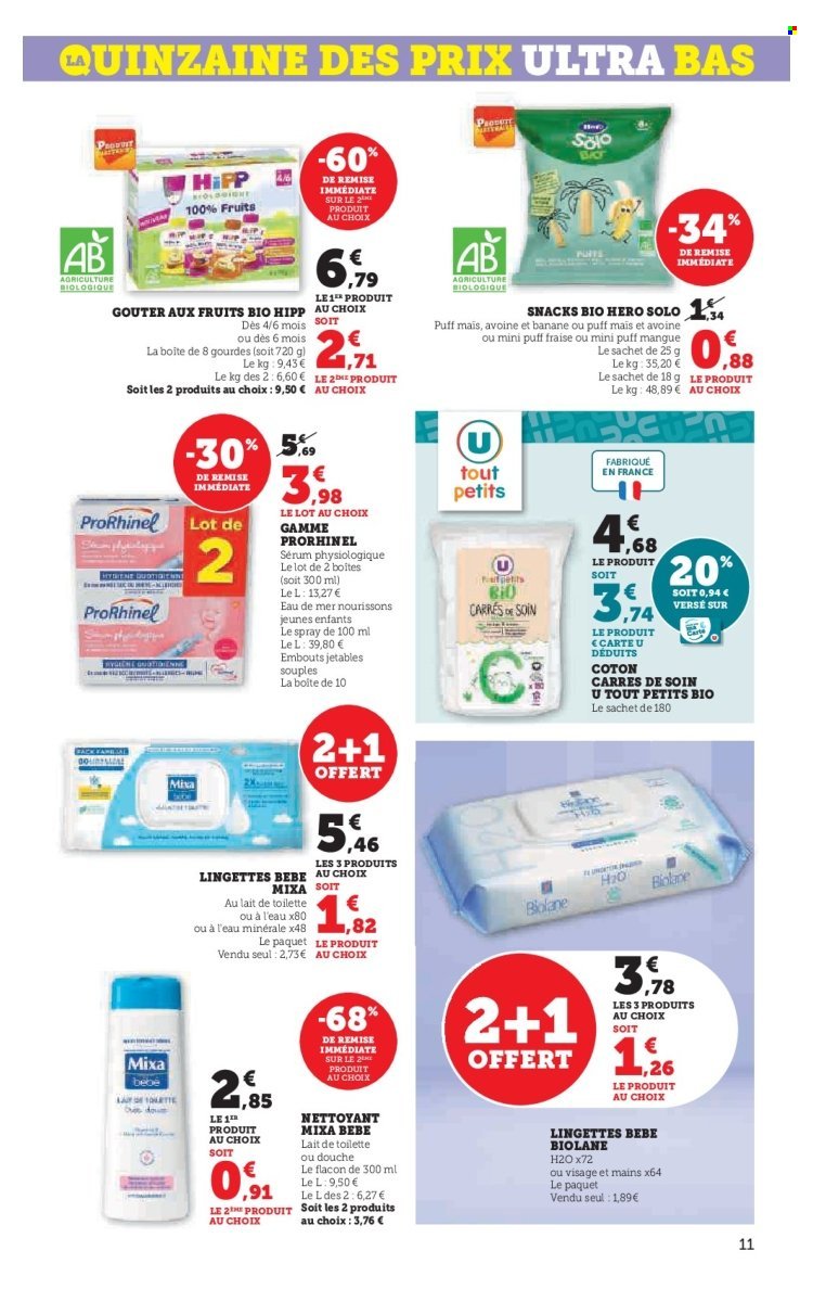 Catalogue HYPER U - Les prix bas de la semaine (2026-01-06 - 2026-01-18)