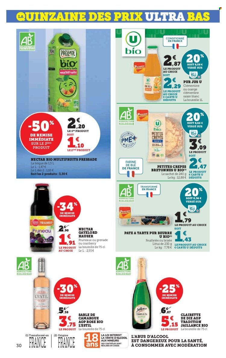 Catalogue HYPER U - Les prix bas de la semaine (2026-01-06 - 2026-01-18)