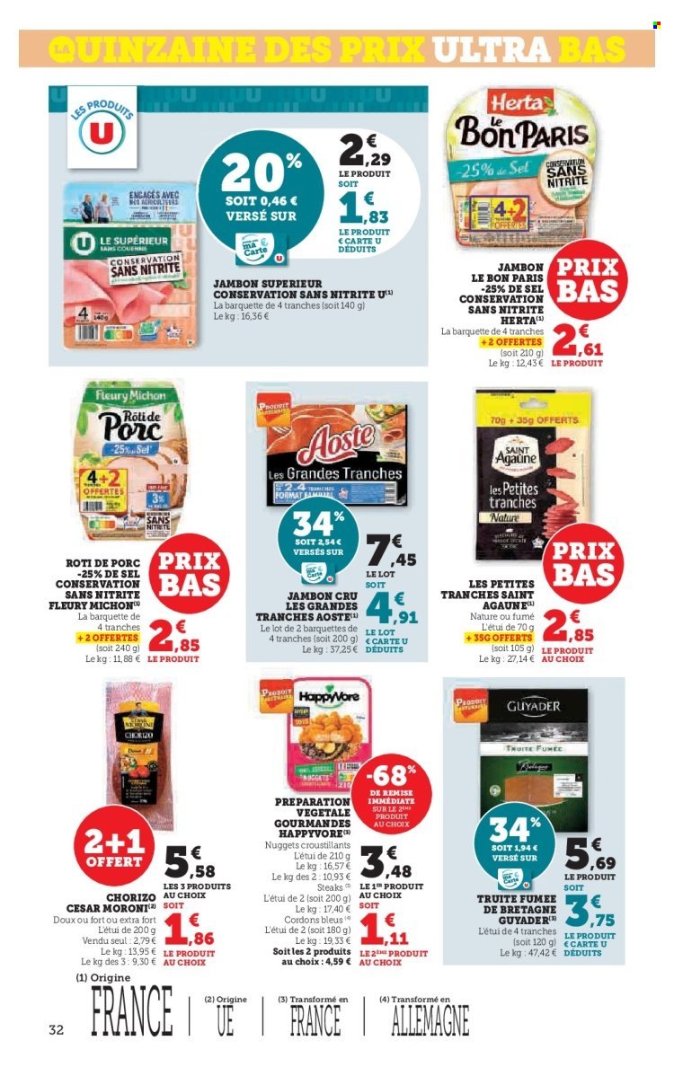 Catalogue HYPER U - Les prix bas de la semaine (2026-01-06 - 2026-01-18)