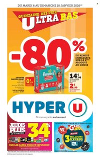 Catalogue HYPER U - Les prix bas de la semaine