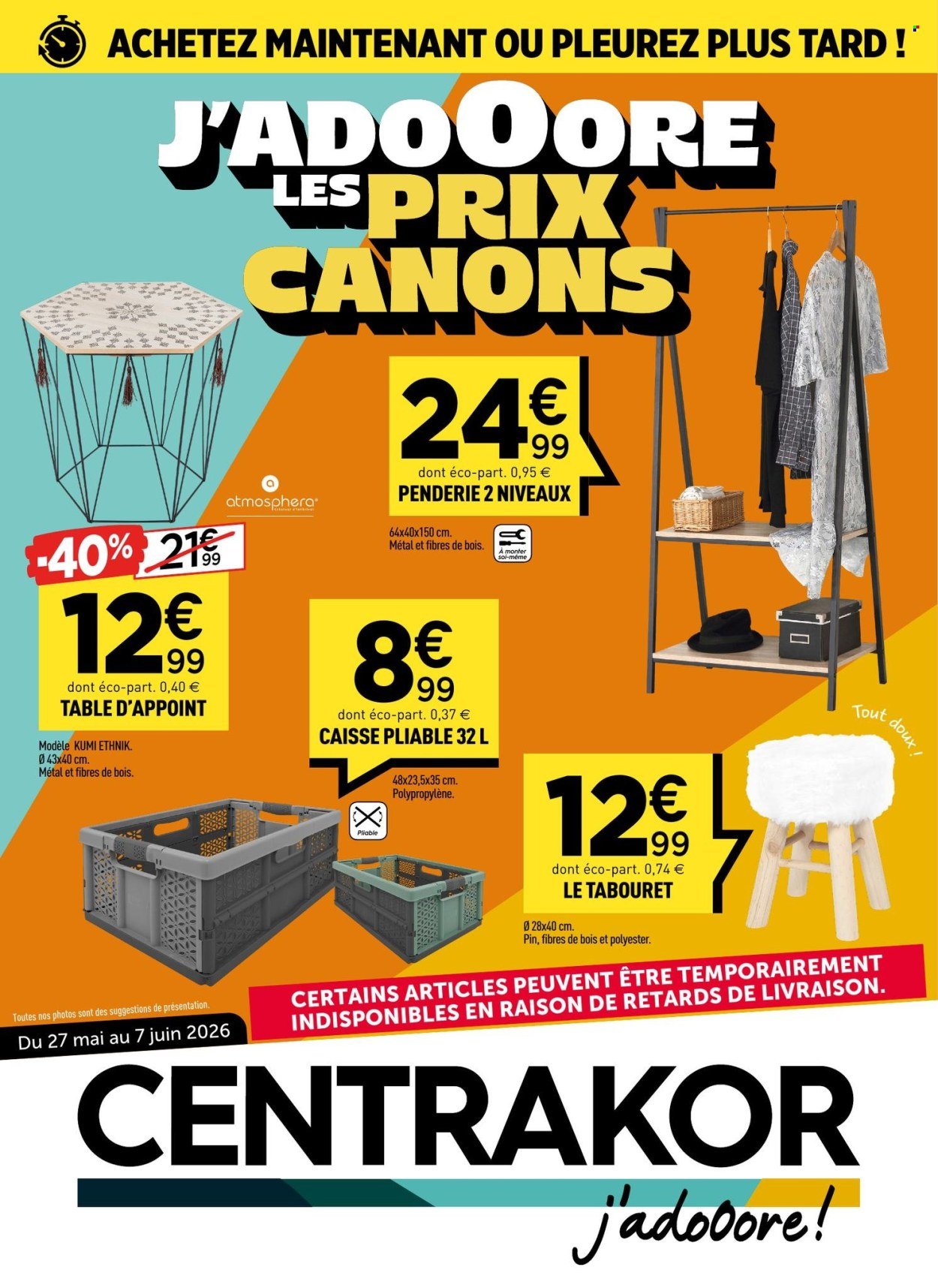 Catalogue CENTRAKOR - J’ADOOOORE LES PRIX CANONS !