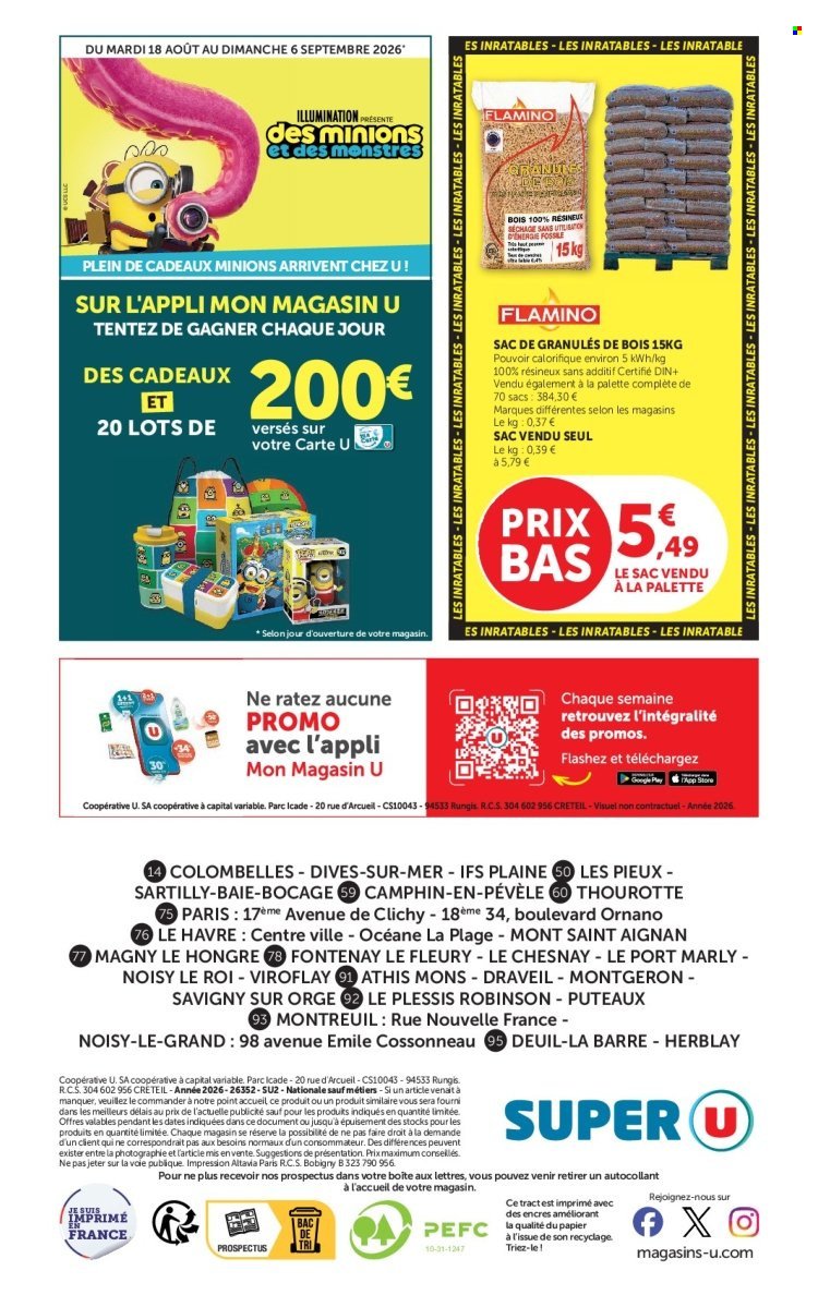 Catalogue SUPER U - Les prix bas de la semaine