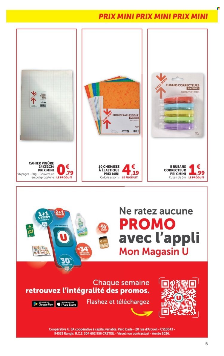Catalogue SUPER U - Les prix bas de la semaine