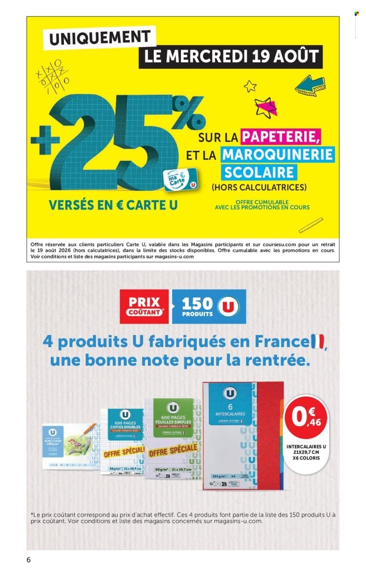Catalogue SUPER U - Les prix bas de la semaine