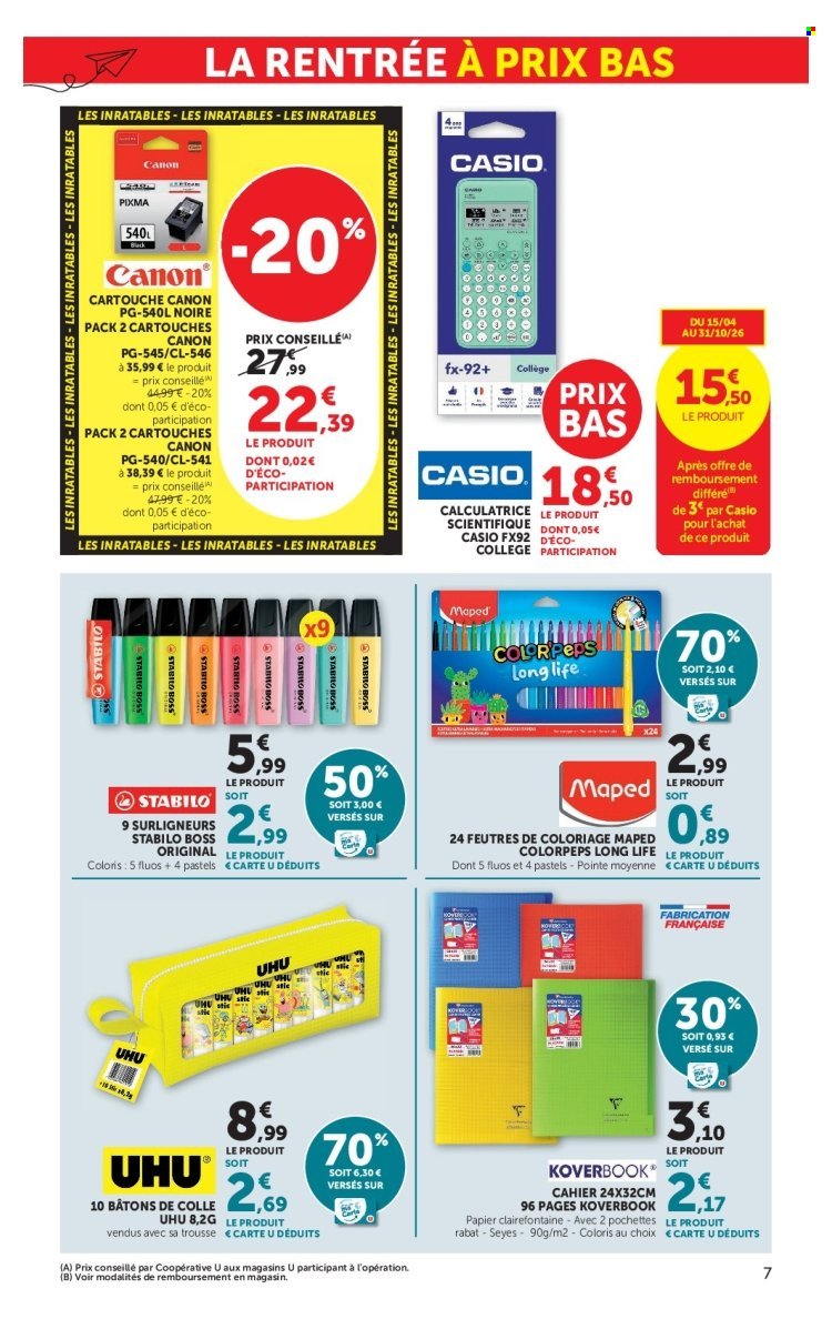 Catalogue SUPER U - Les prix bas de la semaine