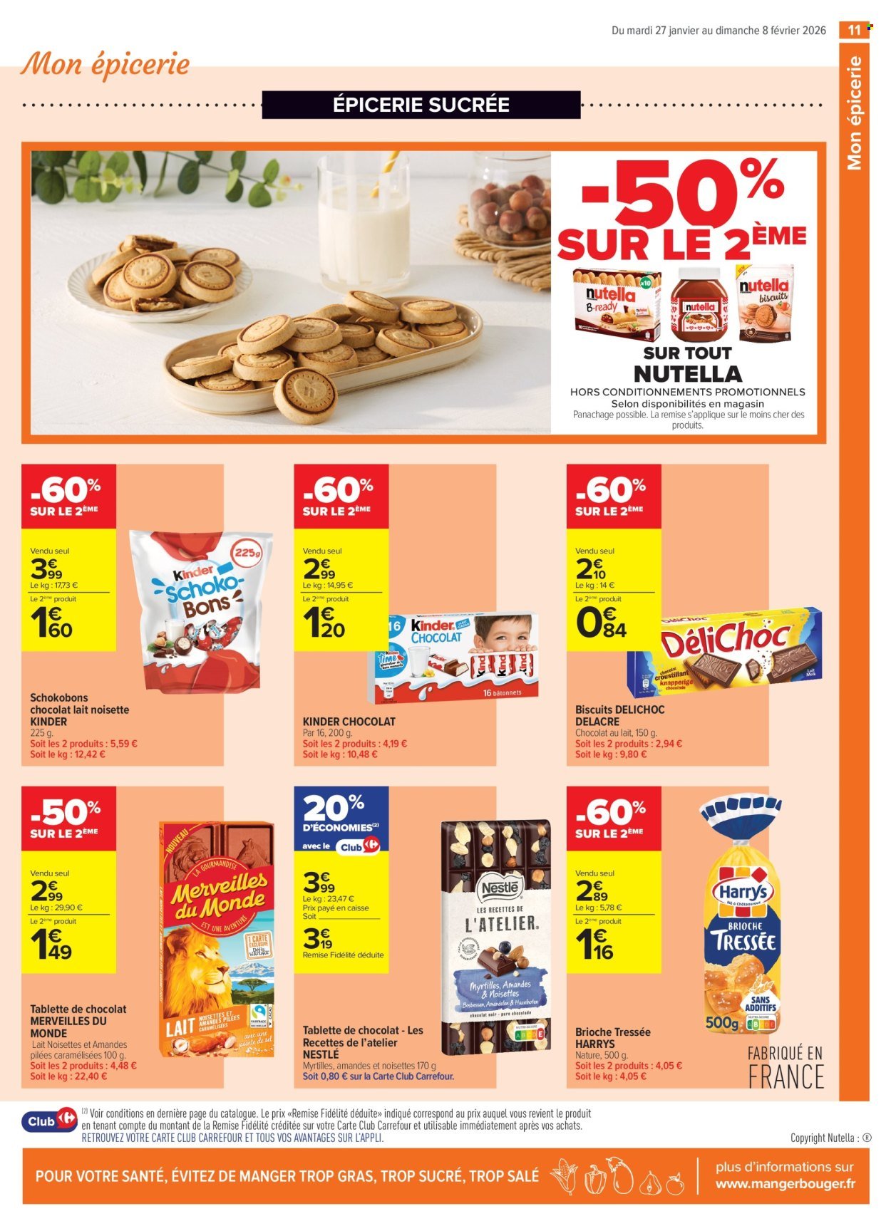 Catalogue CARREFOUR CONTACT - SPÉCIAL CHANDELEUR À GOÛT PROMO !