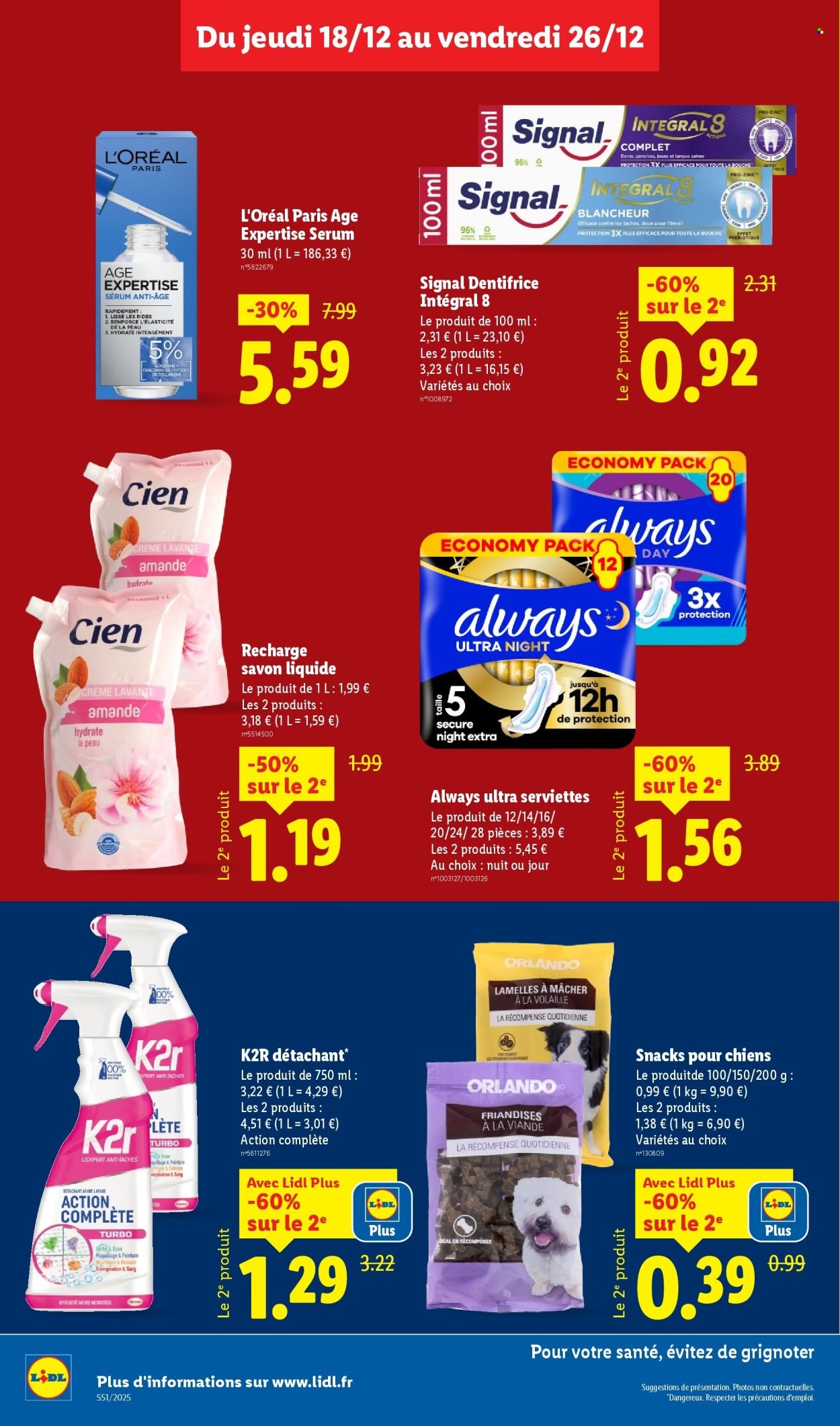 Catalogue LIDL - Les promos de la semaine (2025-12-18 - 2025-12-26)