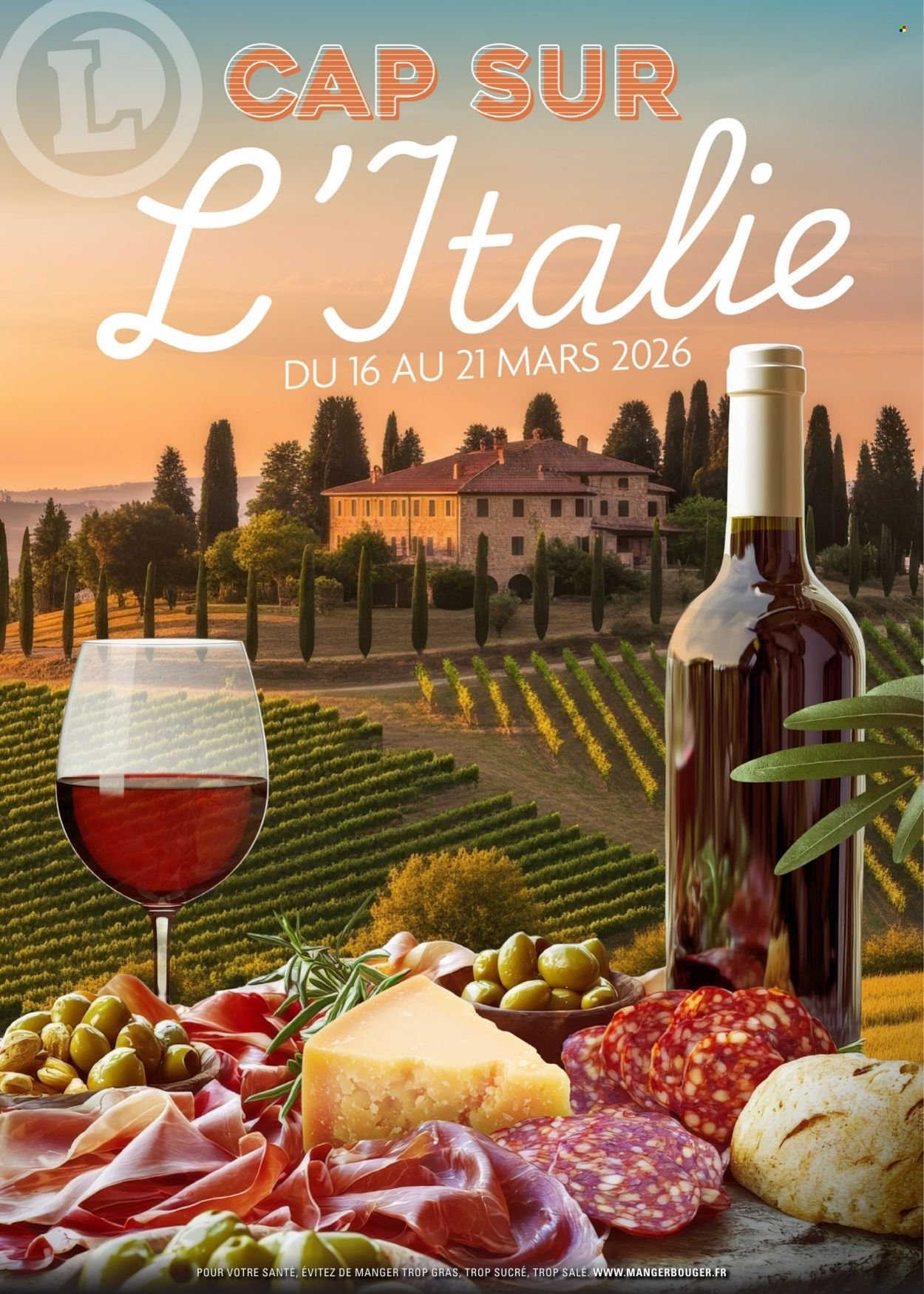 Catalogue E.LECLERC - Semaine Italienne