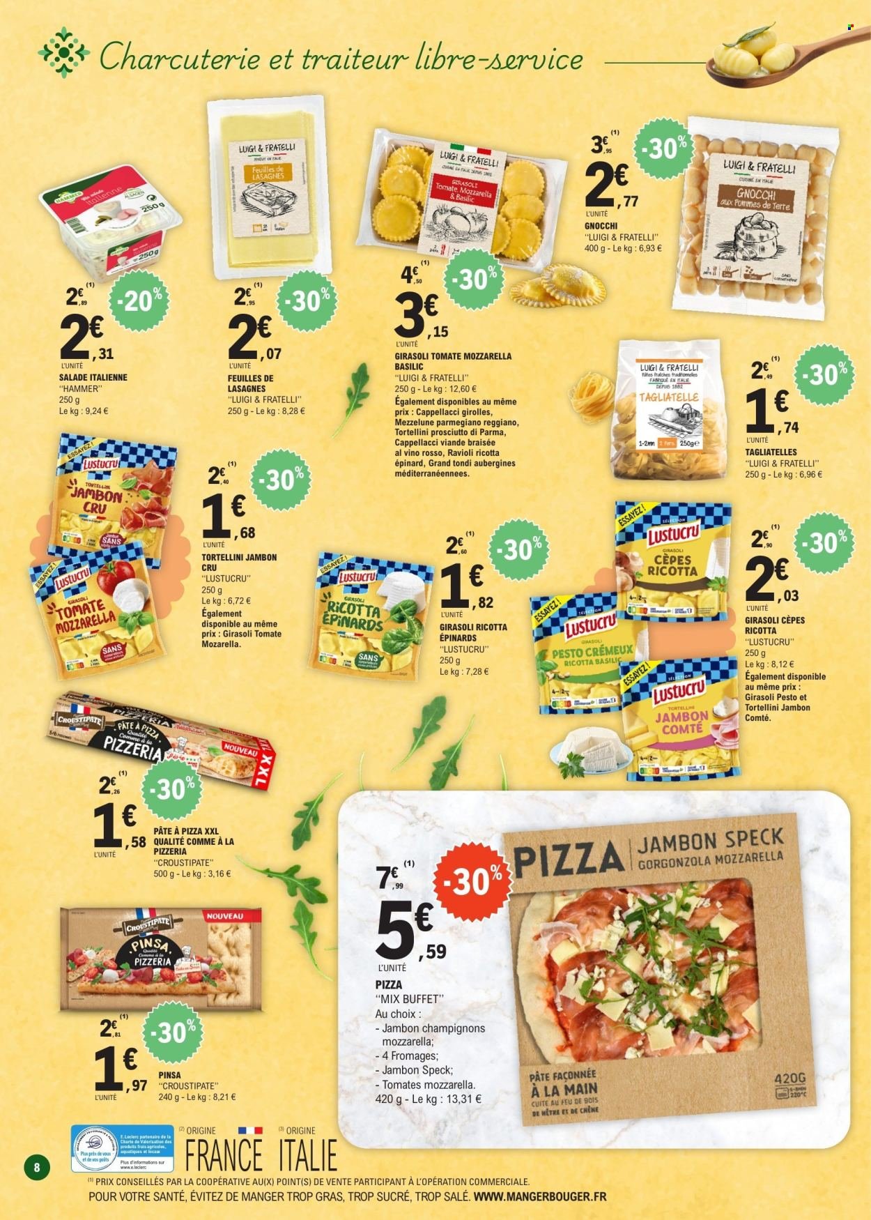 Catalogue E.LECLERC - Semaine Italienne