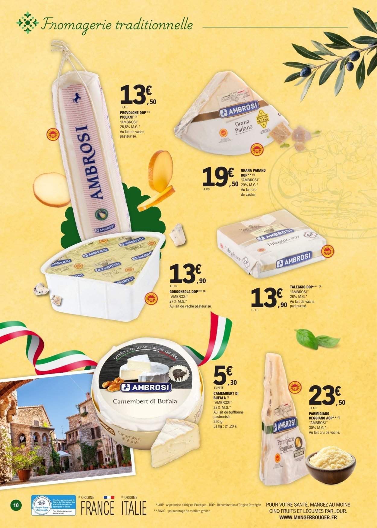 Catalogue E.LECLERC - Semaine Italienne