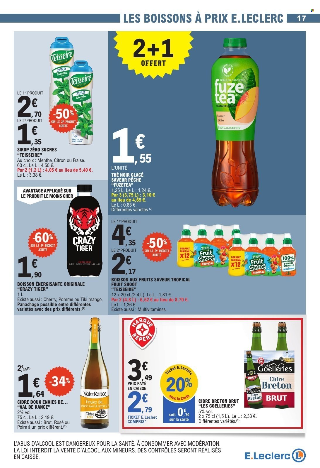 Catalogue E.LECLERC - TRAFIC POUVOIR ACHAT (2025-12-30 - 2026-01-10)