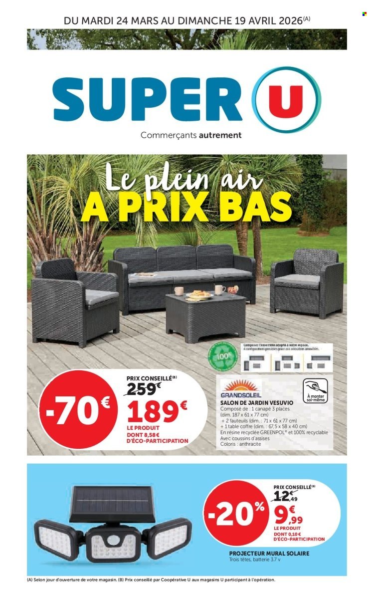 Catalogue SUPER U - Le plein air à prix bas