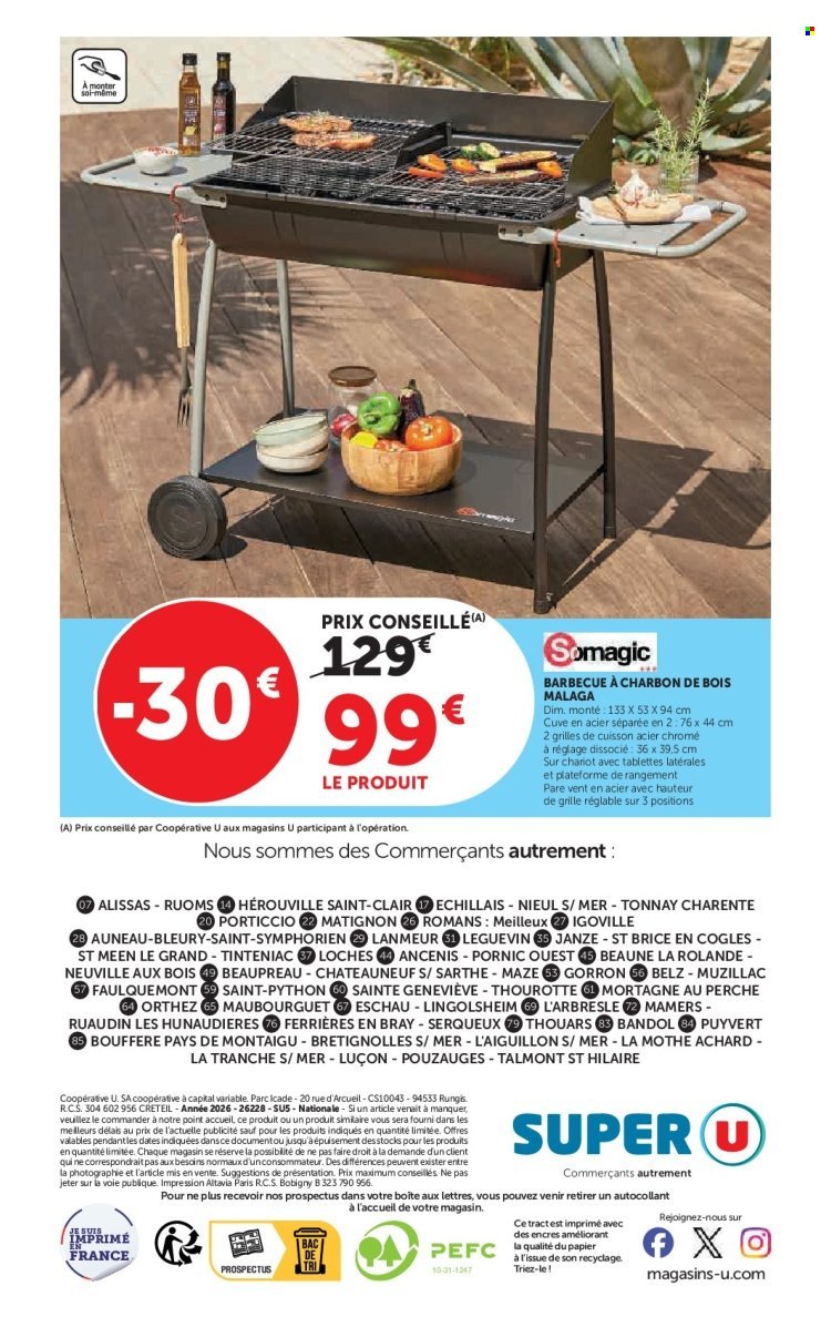Catalogue SUPER U - Le plein air à prix bas