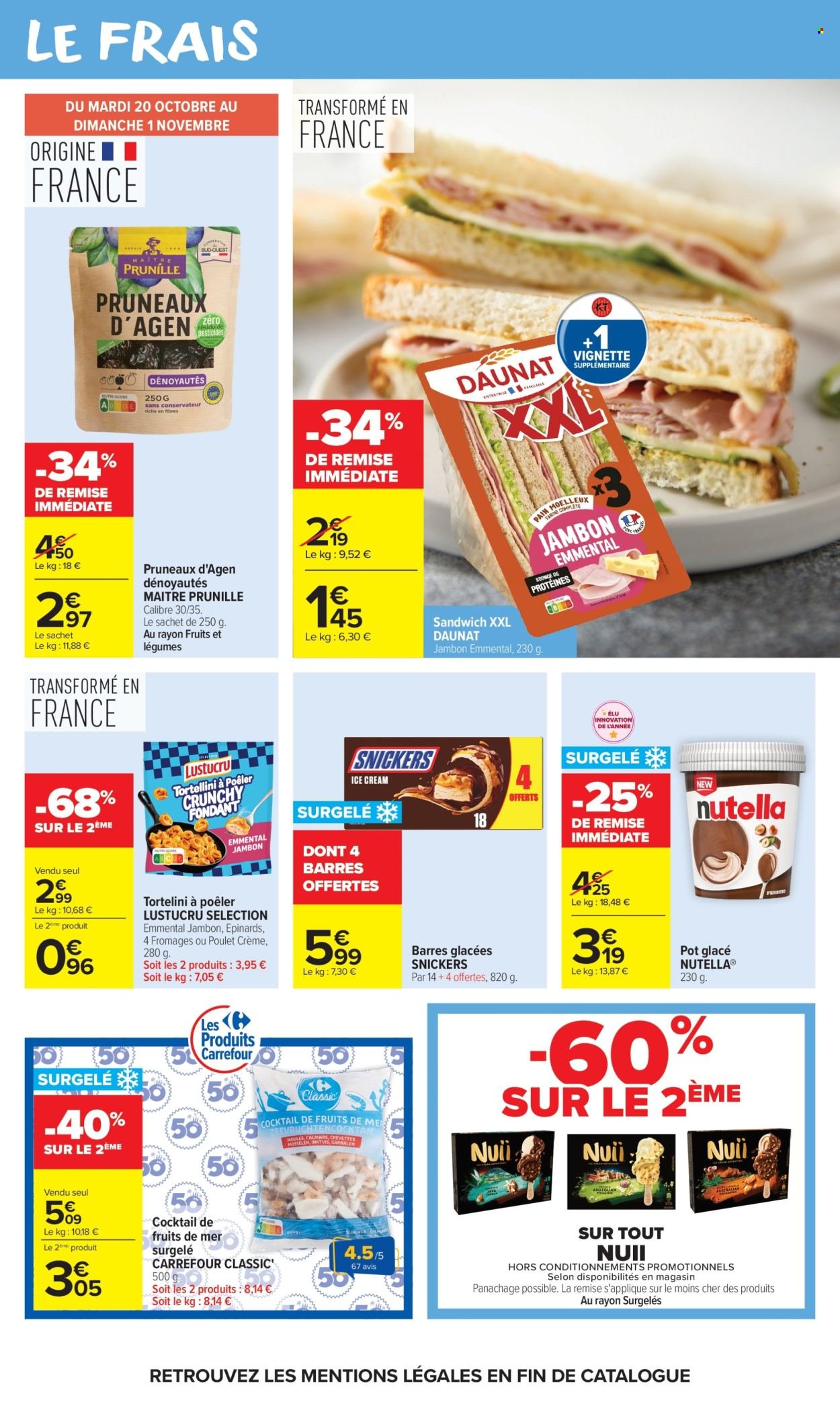 Catalogue CARREFOUR MARKET - HAHA HALLOWEEN, DES PRIX AFFREUSEMENT RIDICULES