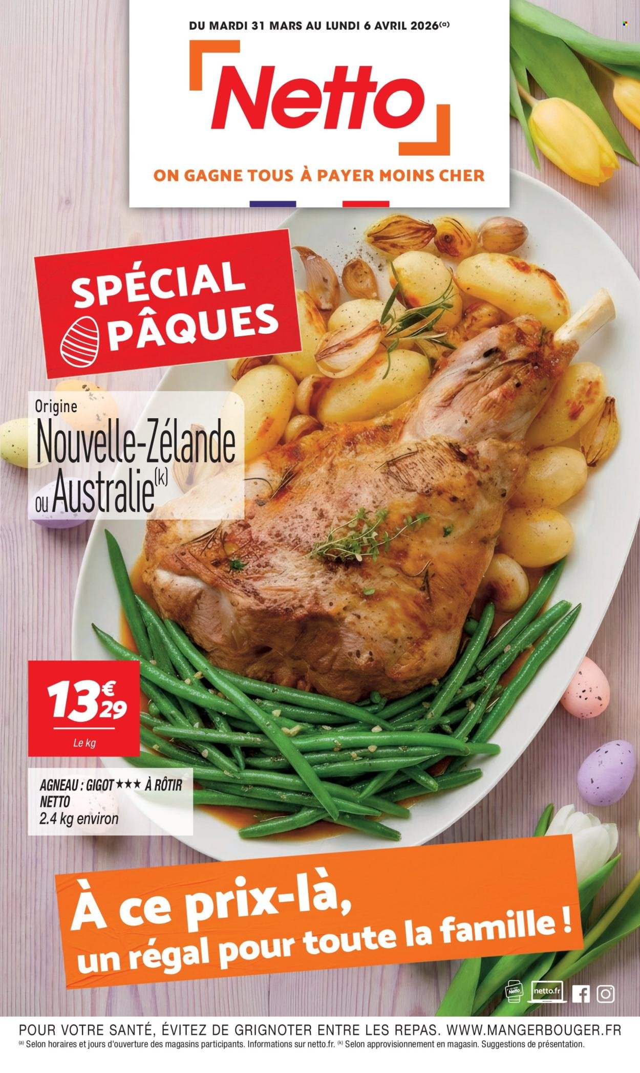 Catalogue NETTO - Spécial Pâques (2026-03-31 - 2026-04-06)