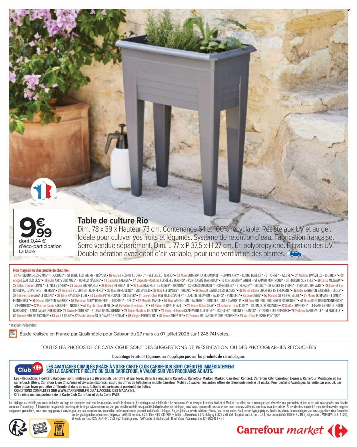 Catalogue CARREFOUR MARKET - JARDIN