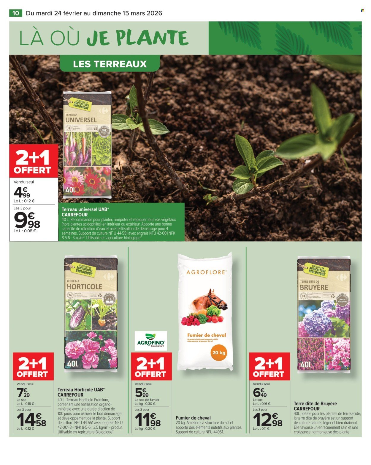 Catalogue CARREFOUR MARKET - JARDIN (2026-02-24 - 2026-03-15)