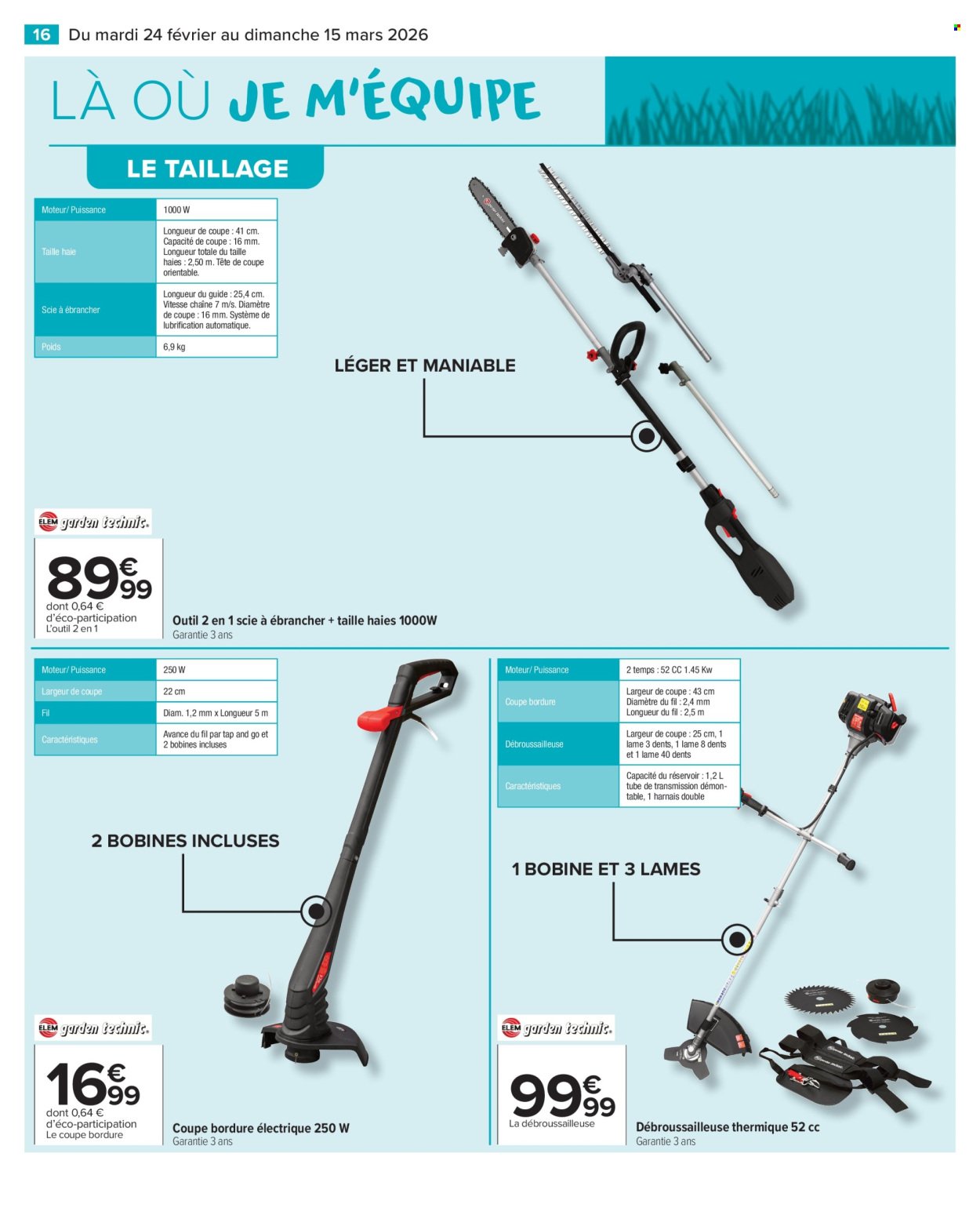 Catalogue CARREFOUR MARKET - JARDIN (2026-02-24 - 2026-03-15)