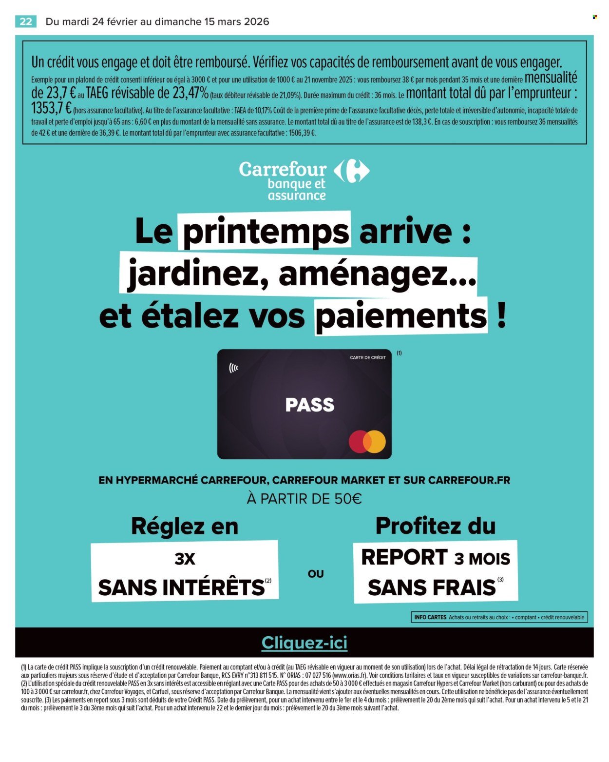 Catalogue CARREFOUR MARKET - JARDIN (2026-02-24 - 2026-03-15)