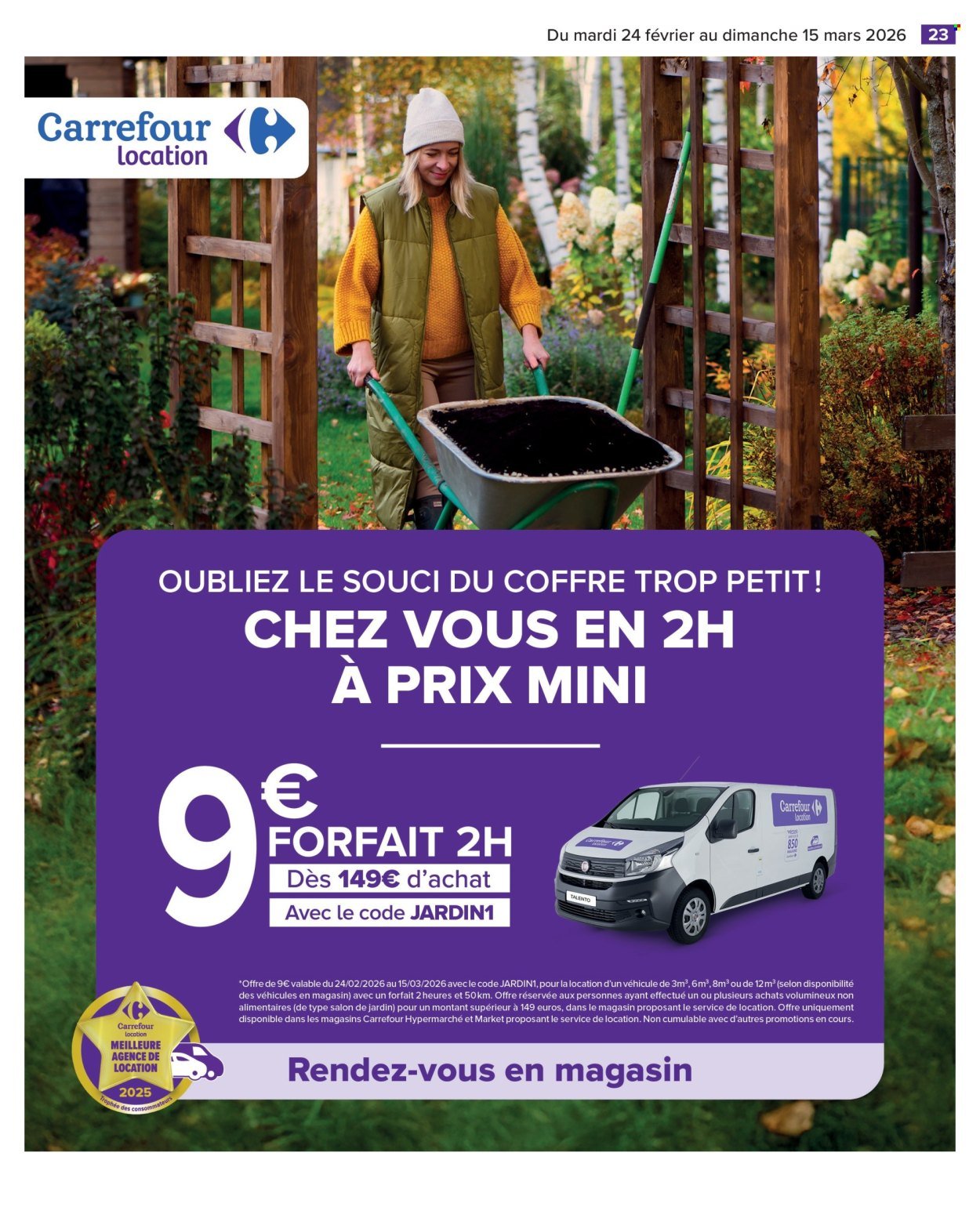 Catalogue CARREFOUR MARKET - JARDIN (2026-02-24 - 2026-03-15)