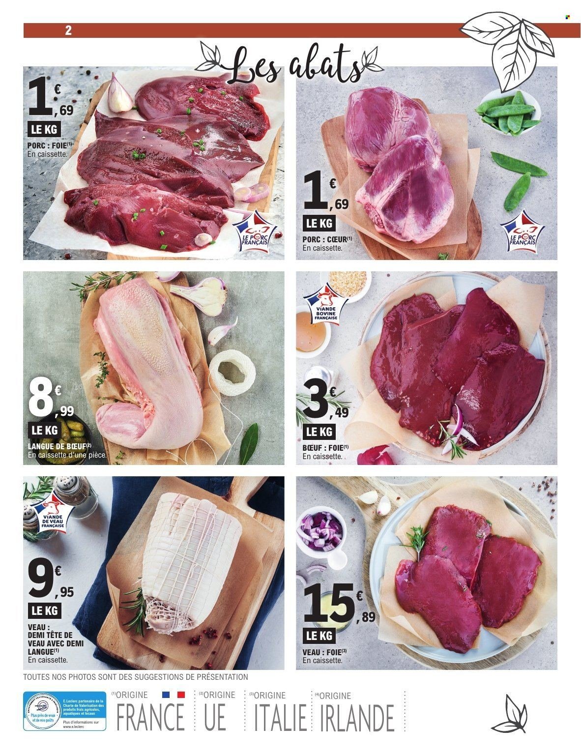 Catalogue E.LECLERC - FOIRE A LA VIANDE & VOLAILLE