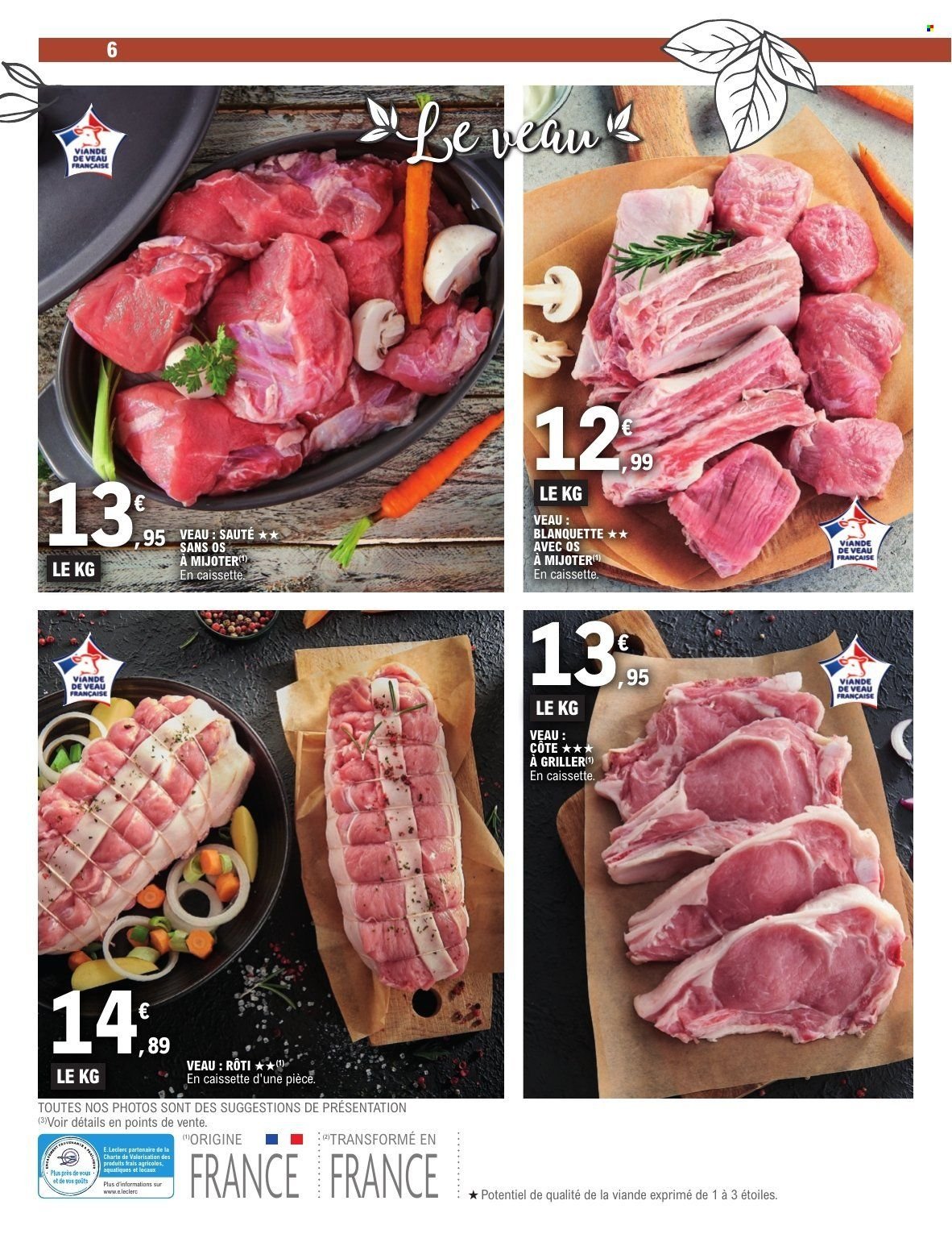 Catalogue E.LECLERC - FOIRE A LA VIANDE & VOLAILLE