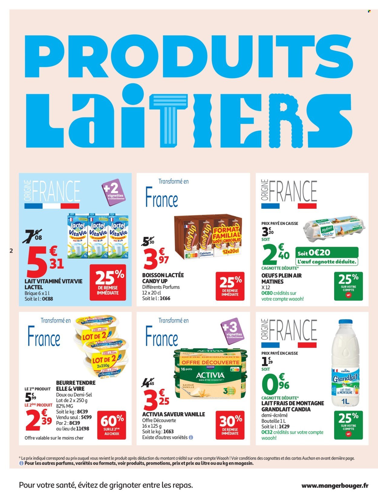 Catalogue AUCHAN - Petits prix écrémés (2025-09-09 - 2025-09-21)