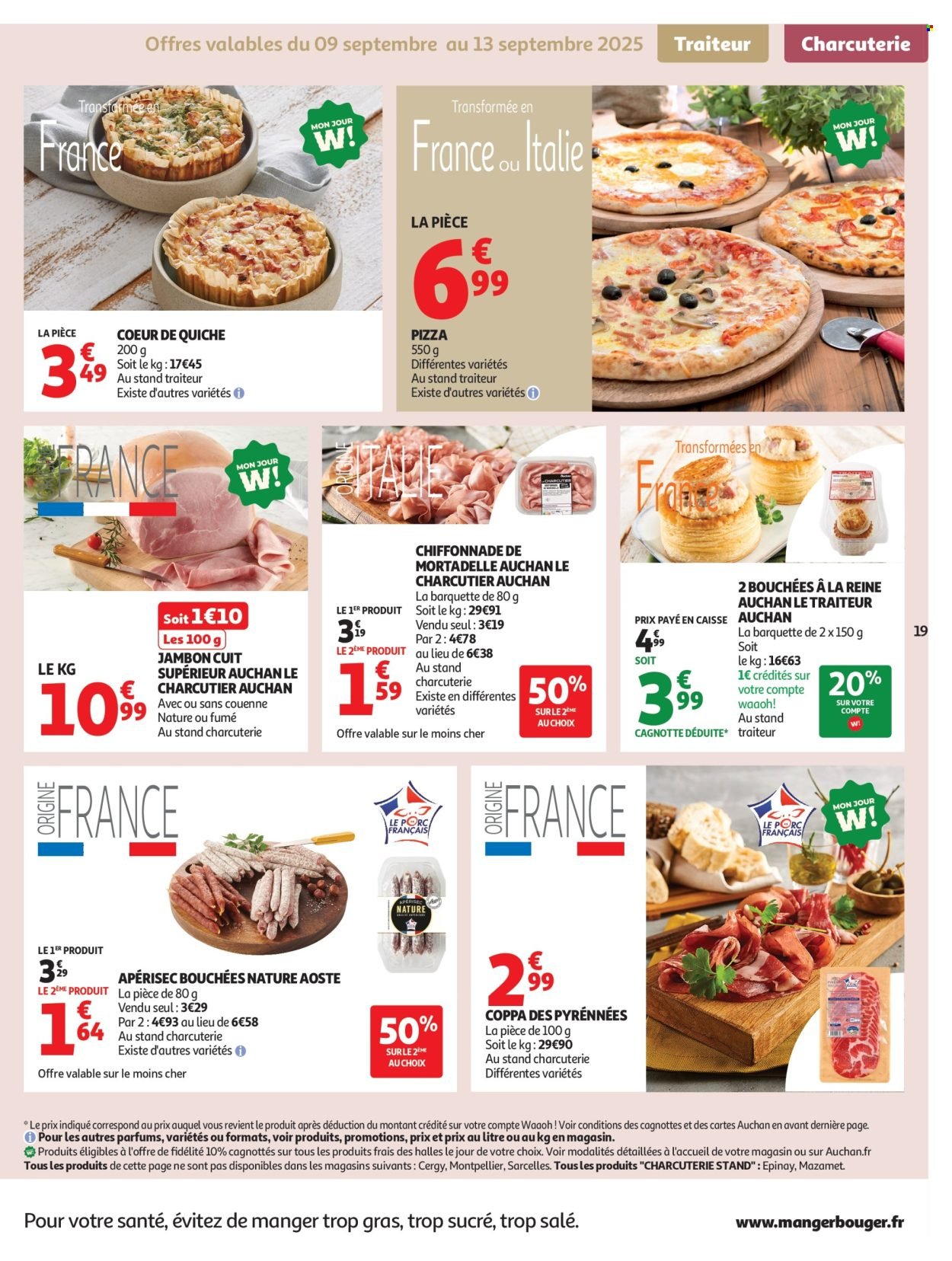 Catalogue AUCHAN - Petits prix écrémés (2025-09-09 - 2025-09-21)