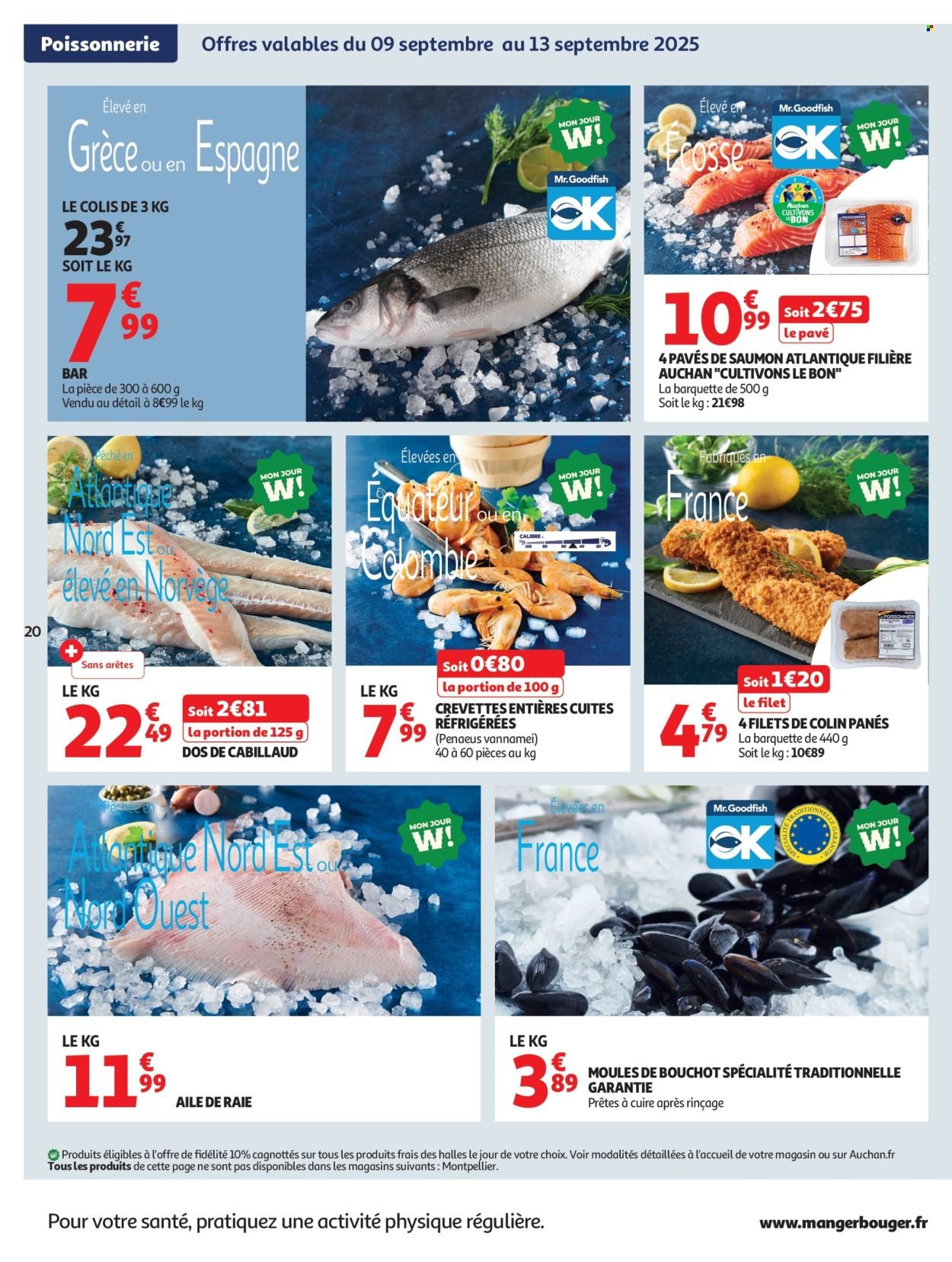 Catalogue AUCHAN - Petits prix écrémés (2025-09-09 - 2025-09-21)