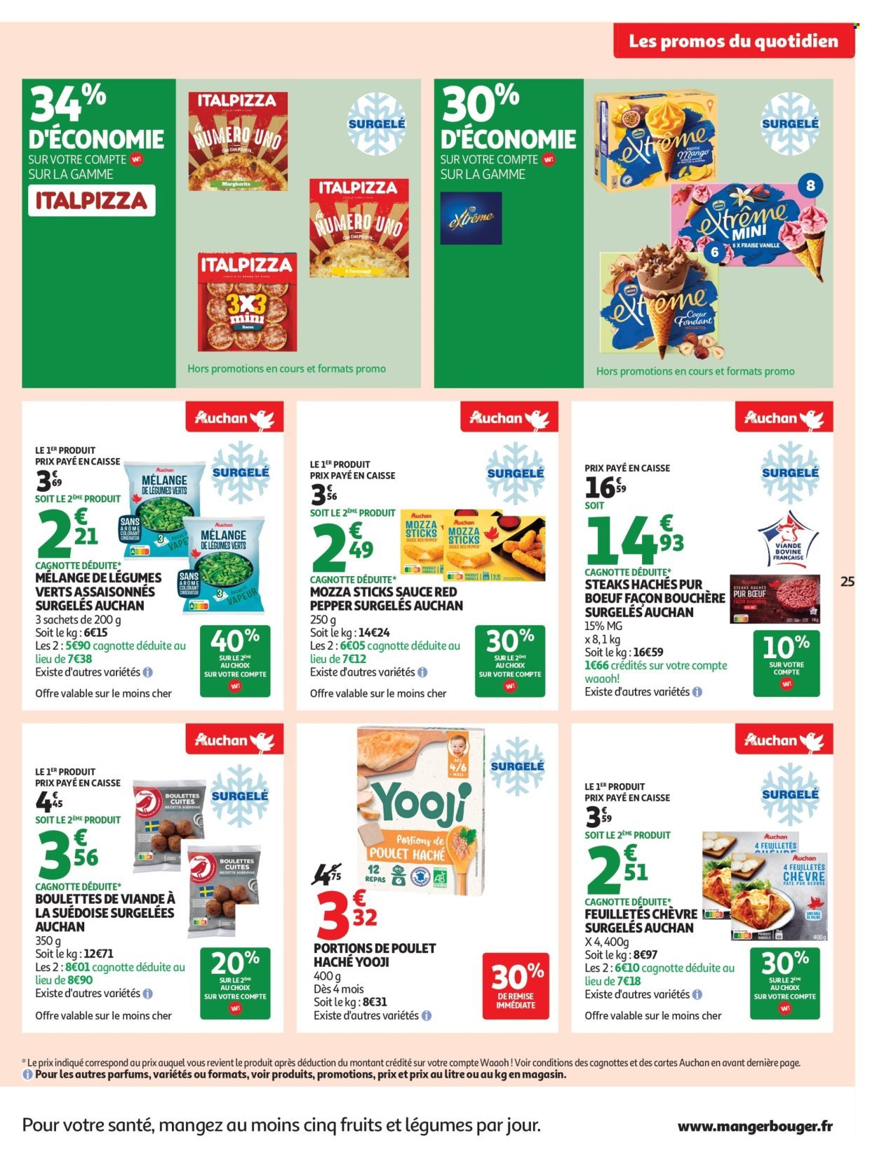 Catalogue AUCHAN - Petits prix écrémés (2025-09-09 - 2025-09-21)