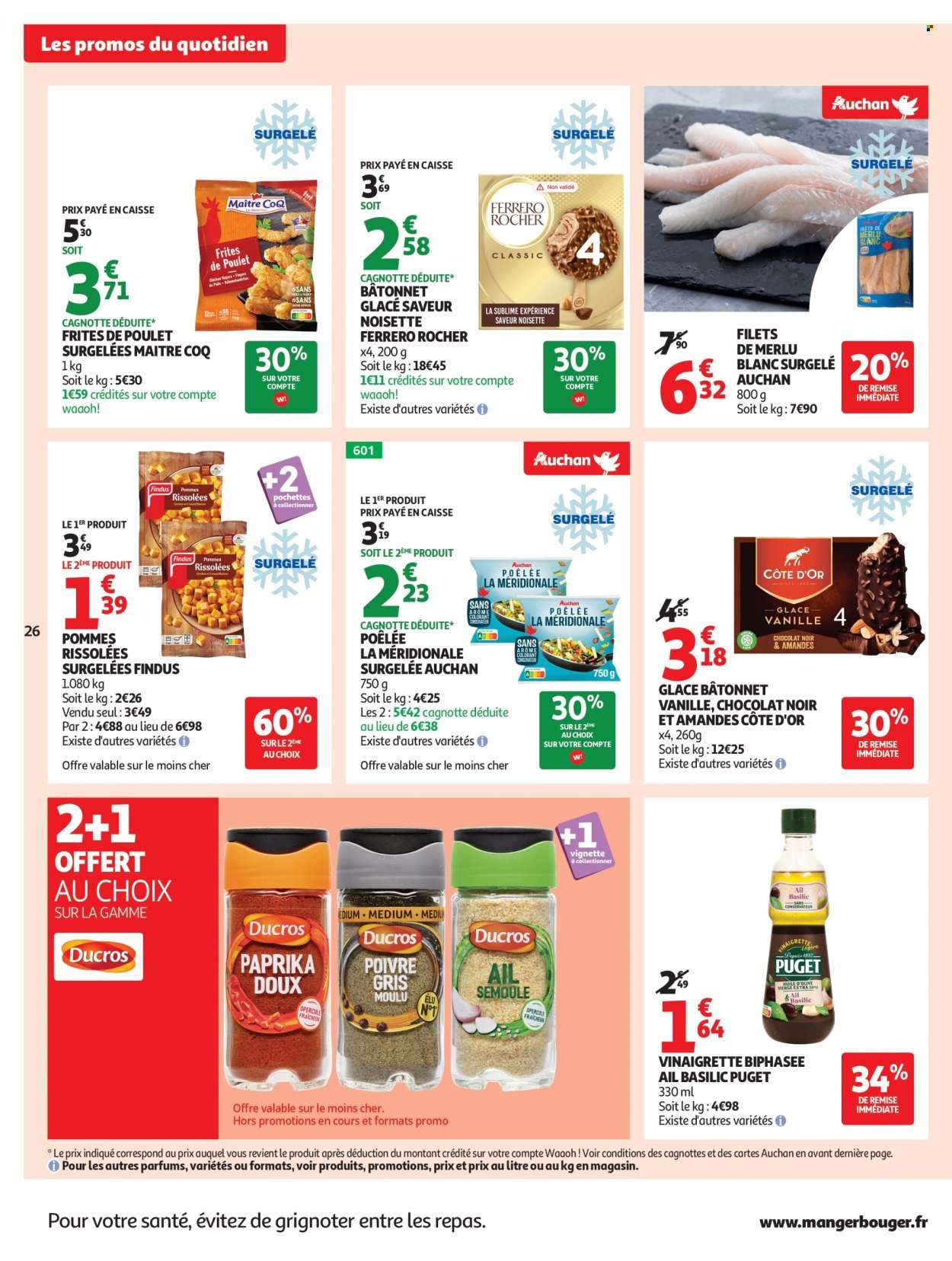 Catalogue AUCHAN - Petits prix écrémés (2025-09-09 - 2025-09-21)