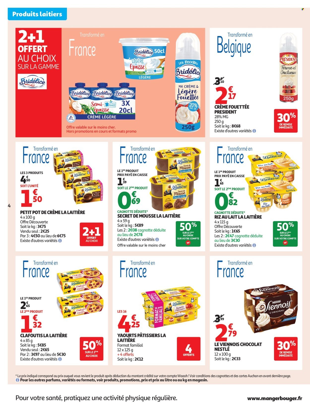 Catalogue AUCHAN - Petits prix écrémés (2025-09-09 - 2025-09-21)