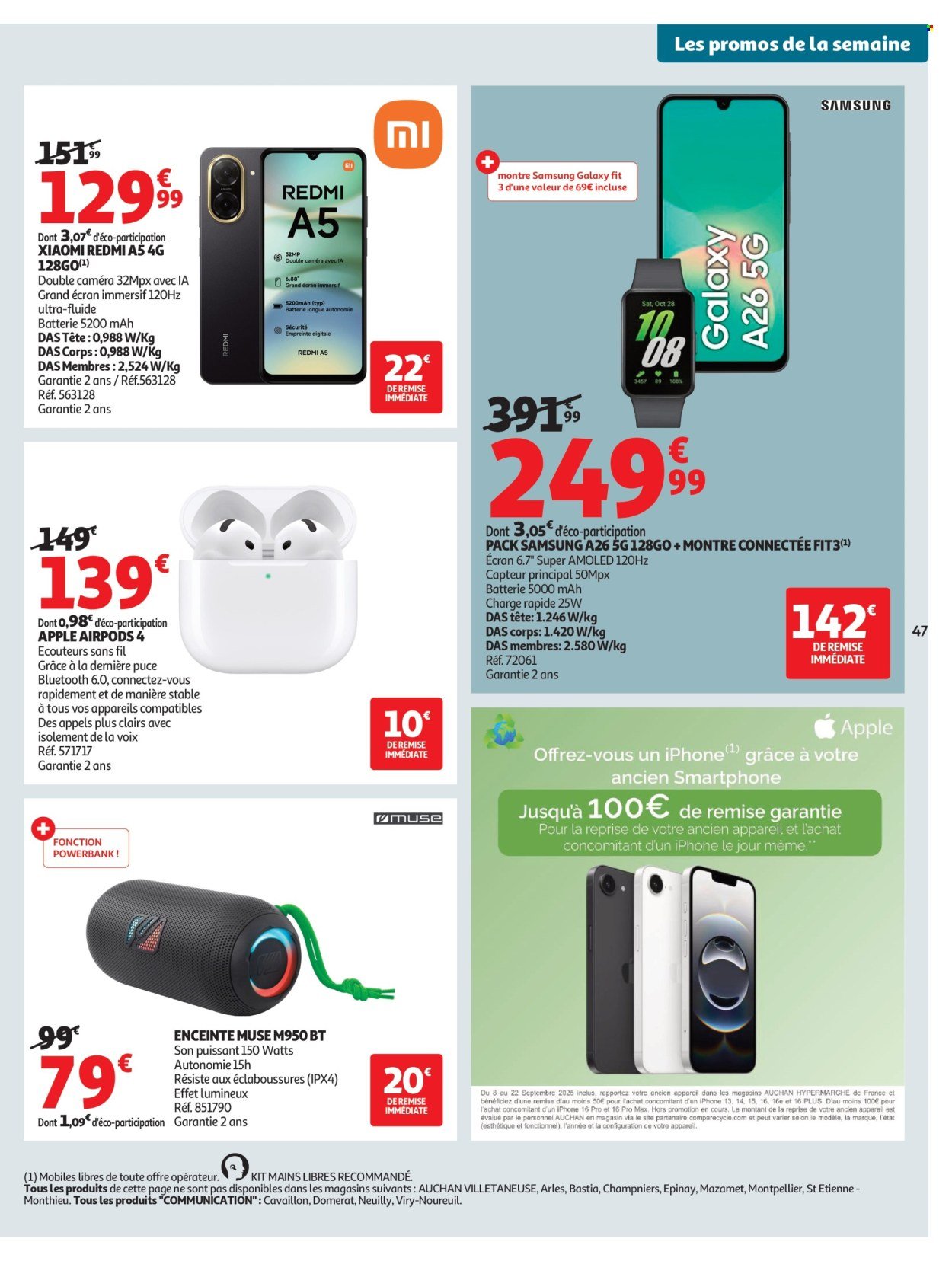 Catalogue AUCHAN - Petits prix écrémés (2025-09-09 - 2025-09-21)