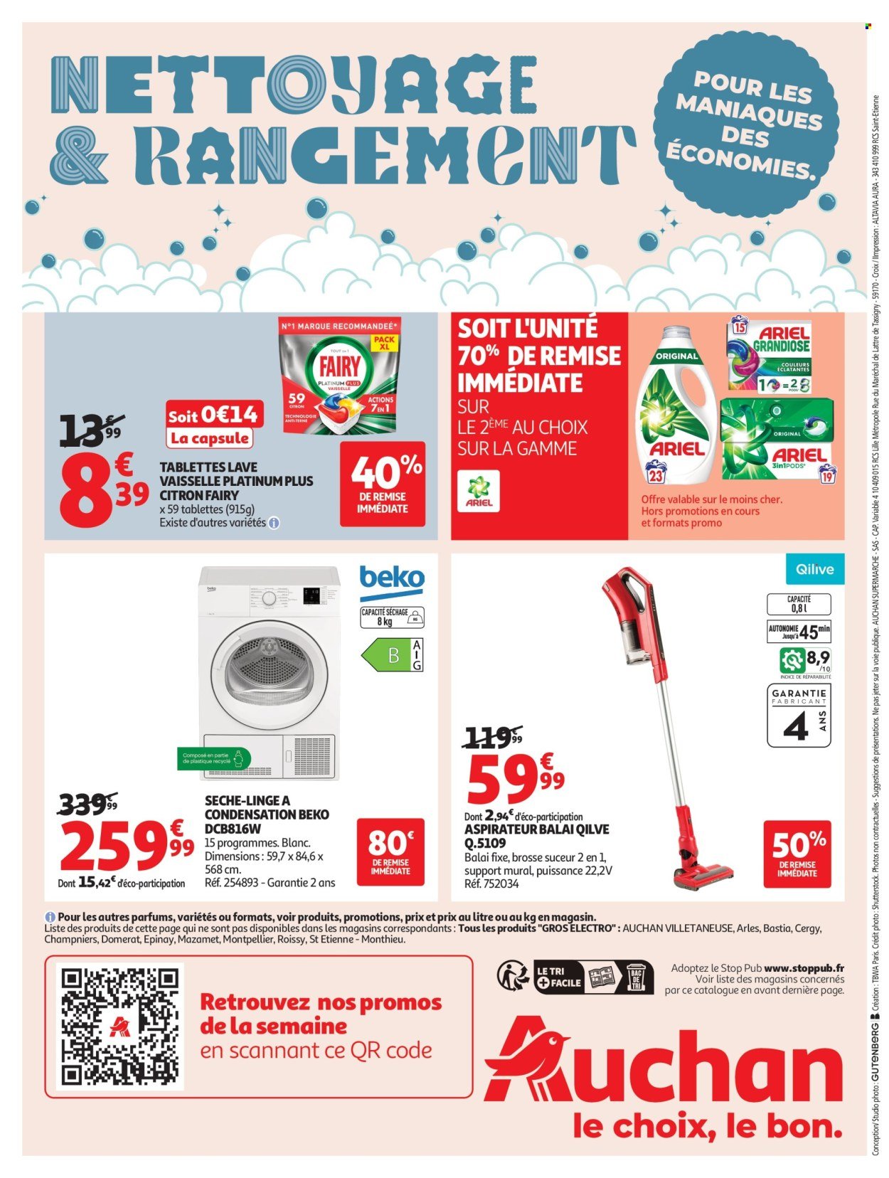 Catalogue AUCHAN - Petits prix écrémés (2025-09-09 - 2025-09-21)